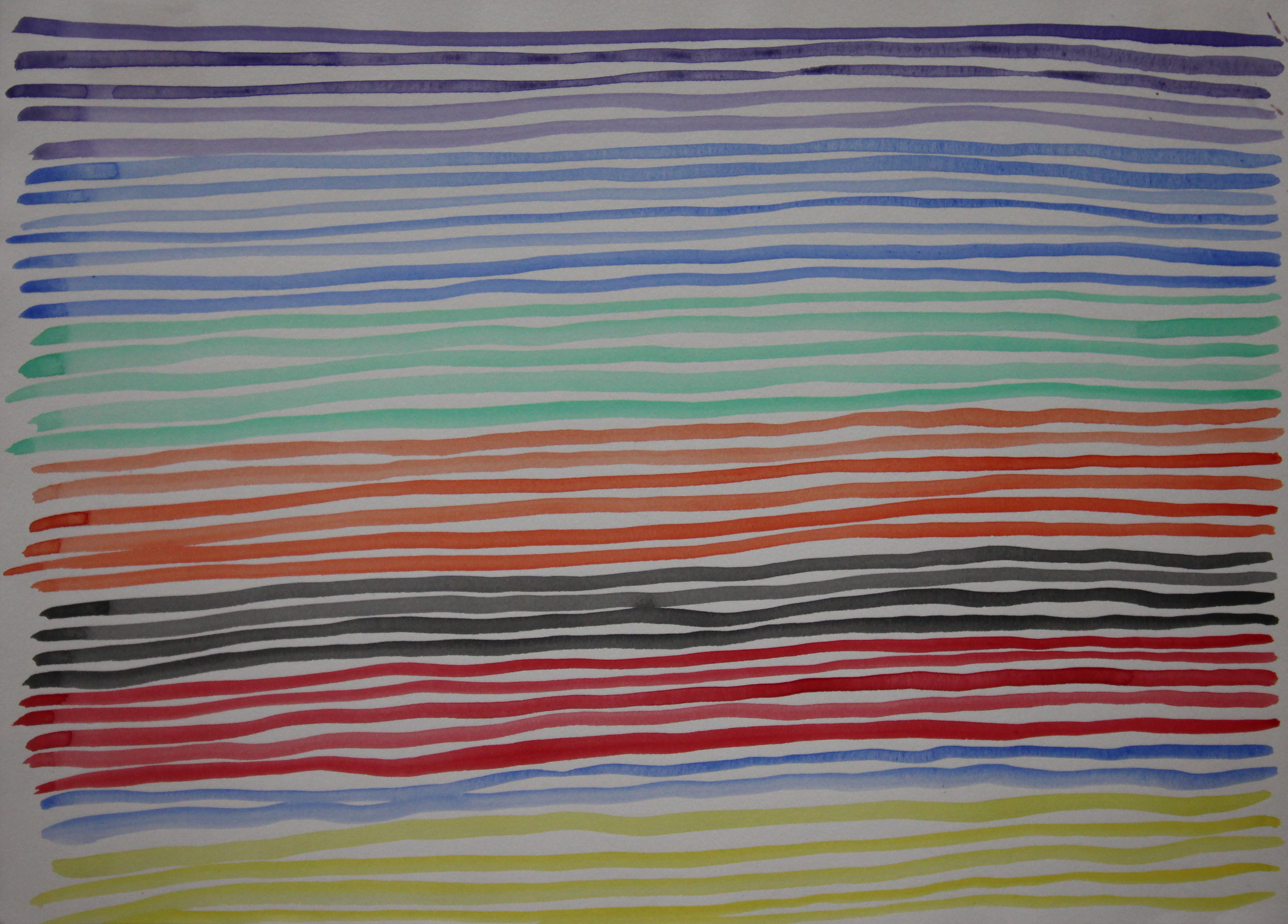 Sin título, 1992. Acuarela sobre papel, 21 x 29 cm.