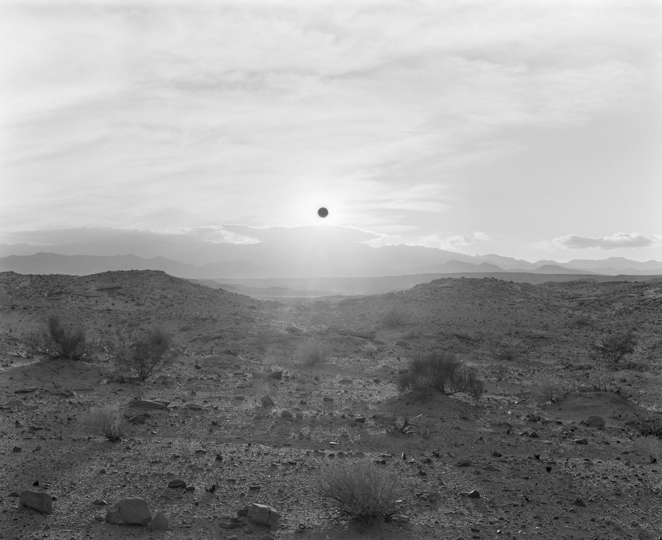 Black Sun over Yuha Desert, 2018