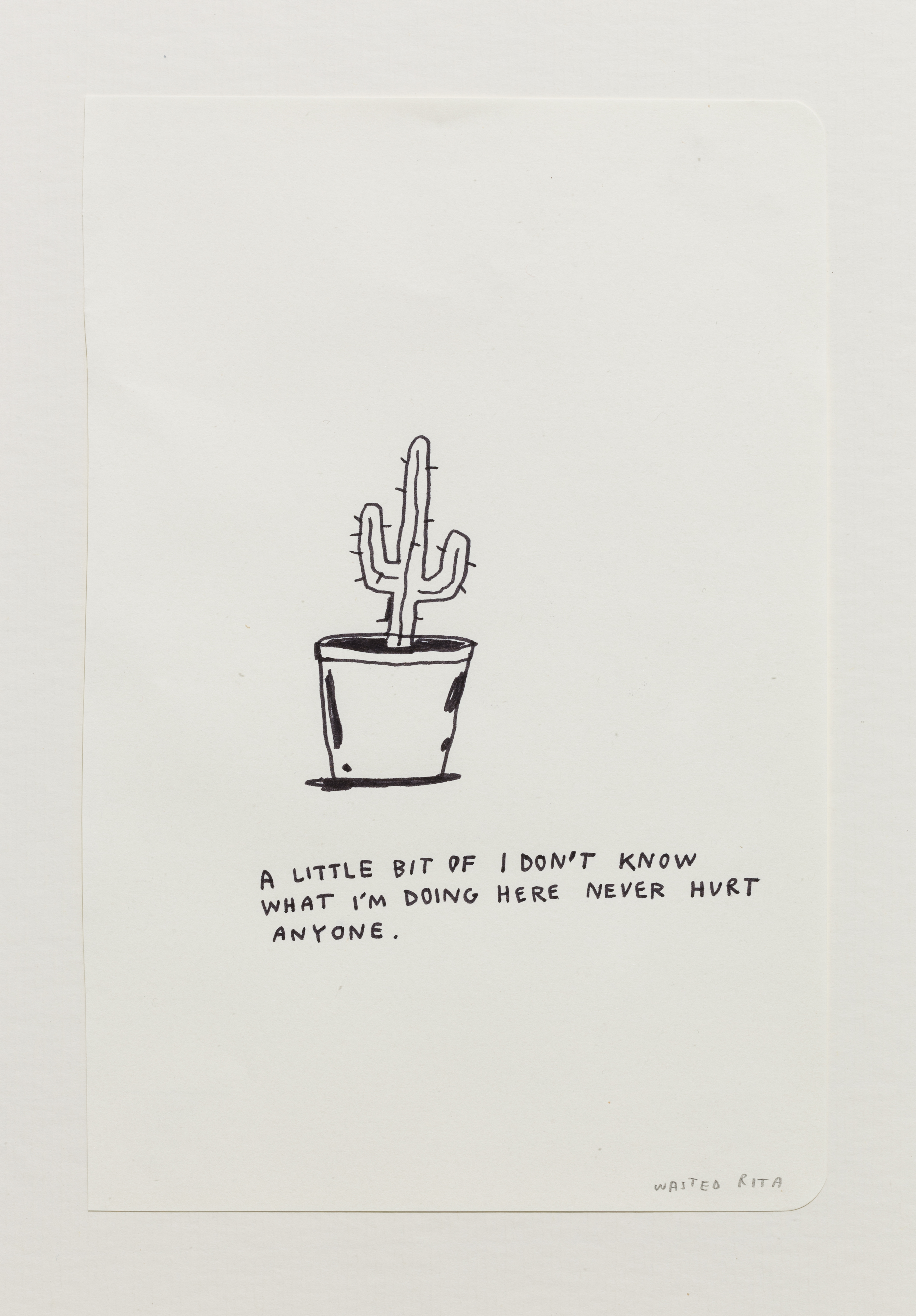 Very endearing drawings for you to have in your living room or anywhere else you feel like having endearing drawings. 2019 Black ink on paper38 × 29.5 cm