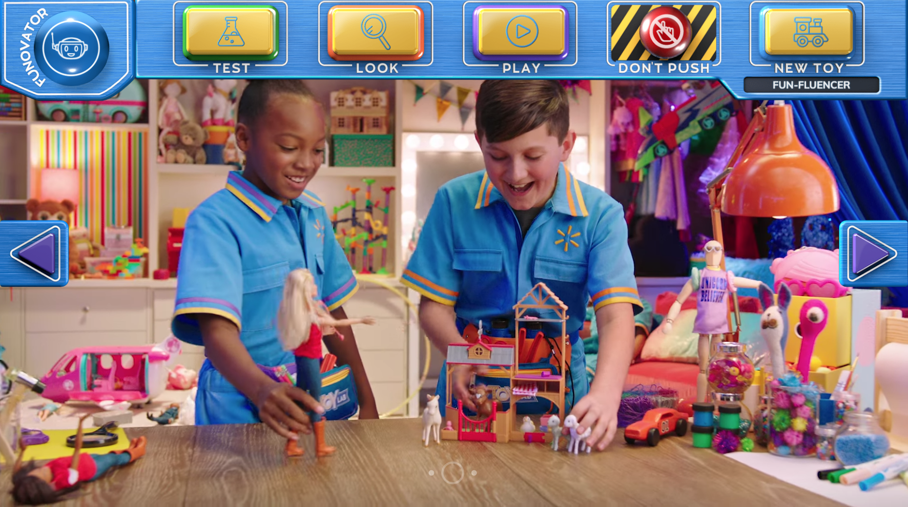 the walmart toy lab experience
