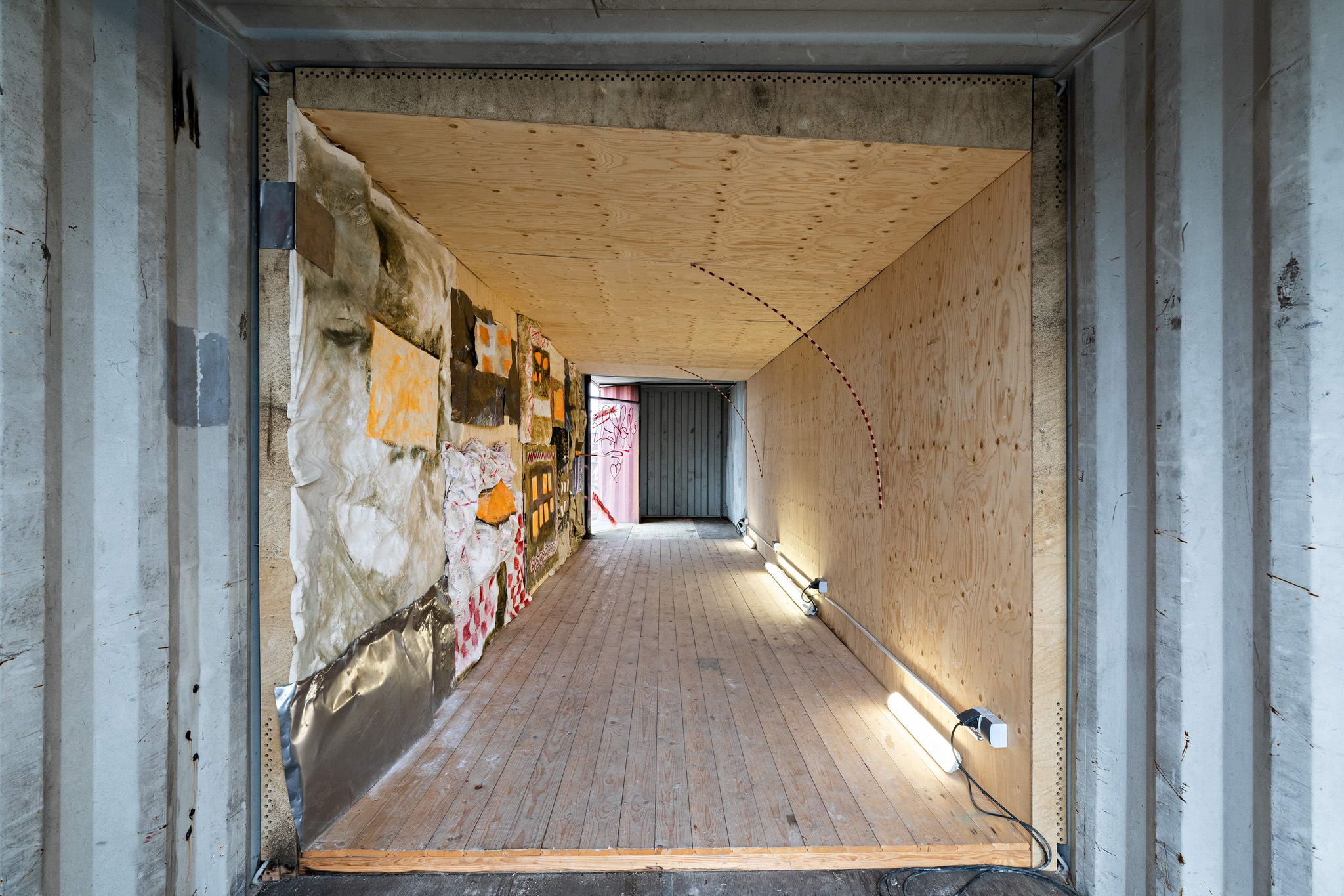 Nina Zeljkovic Nesting Patterns installation view