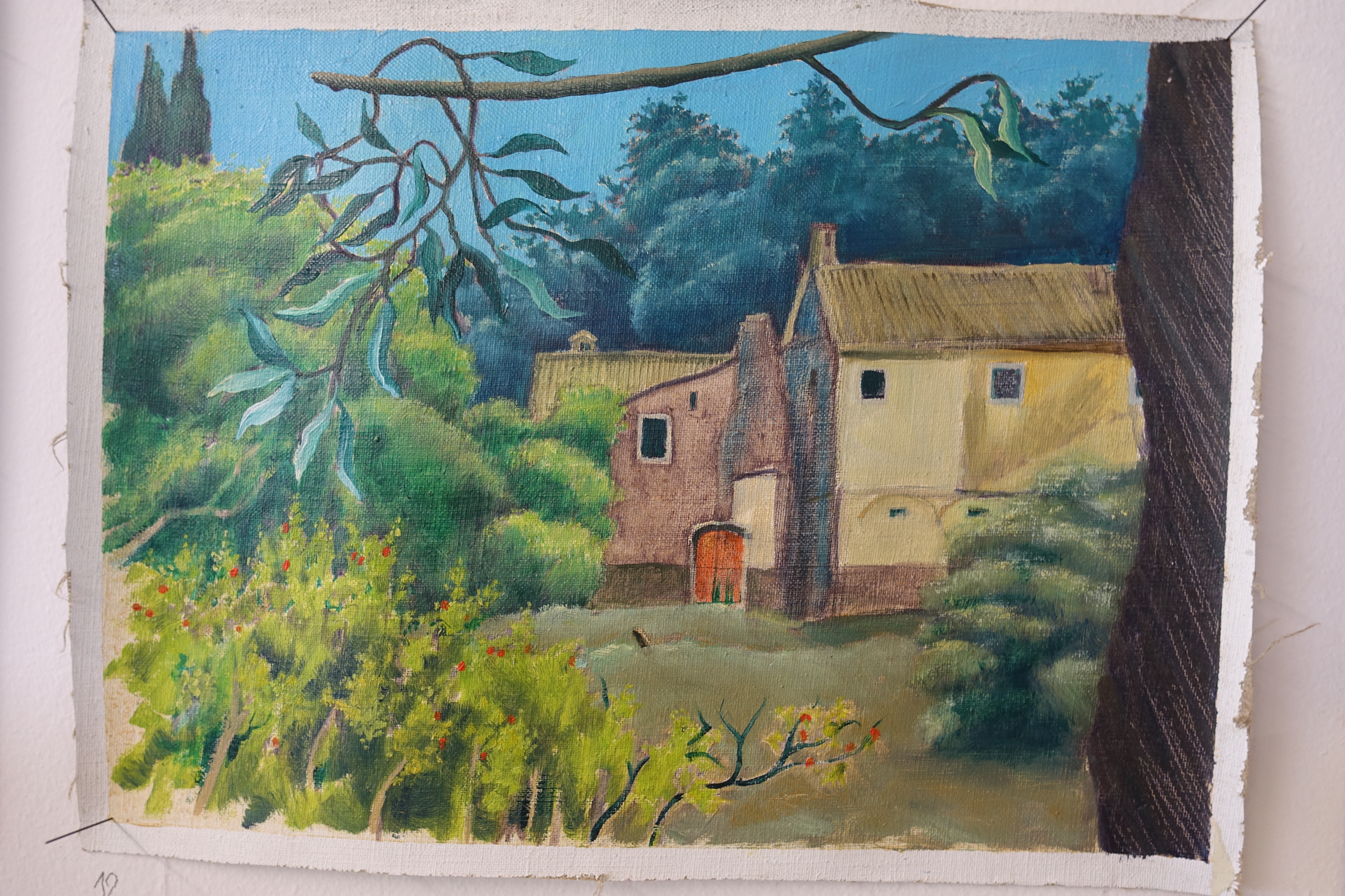 Kouramades, Öl auf Leinwand, 44X33, Mai 2018