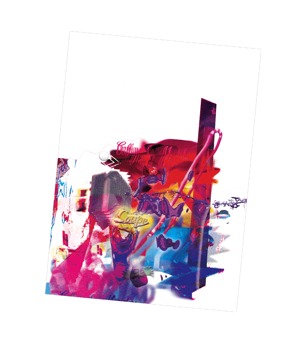 Recyclages graphiques, expérimentations, 2020