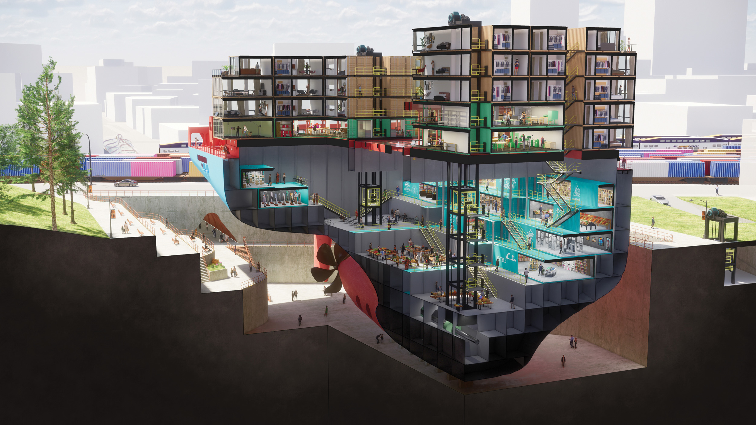 ARTIST RESIDENCE AND WORKSHOPS WITH PUBLIC MARKET UNDERNEATH