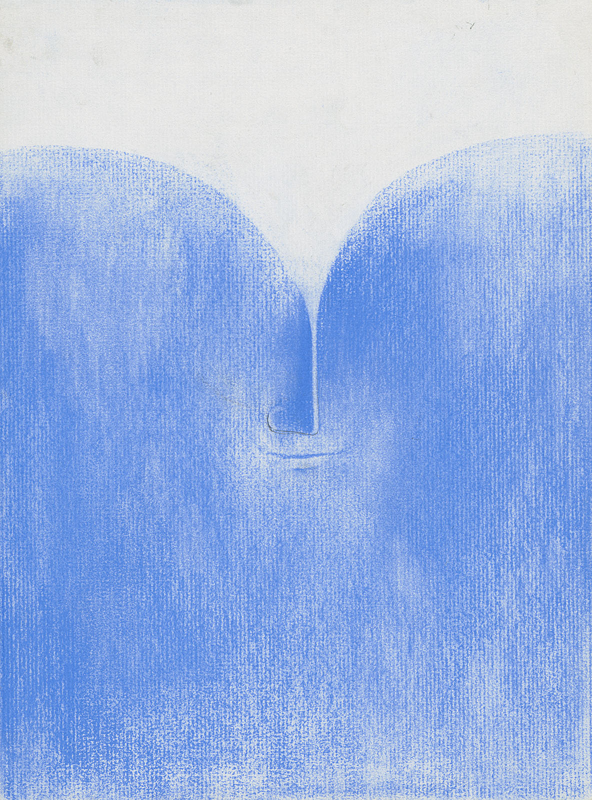 Arch, 2016, pastel and pencil on paper, 30.5x22.9