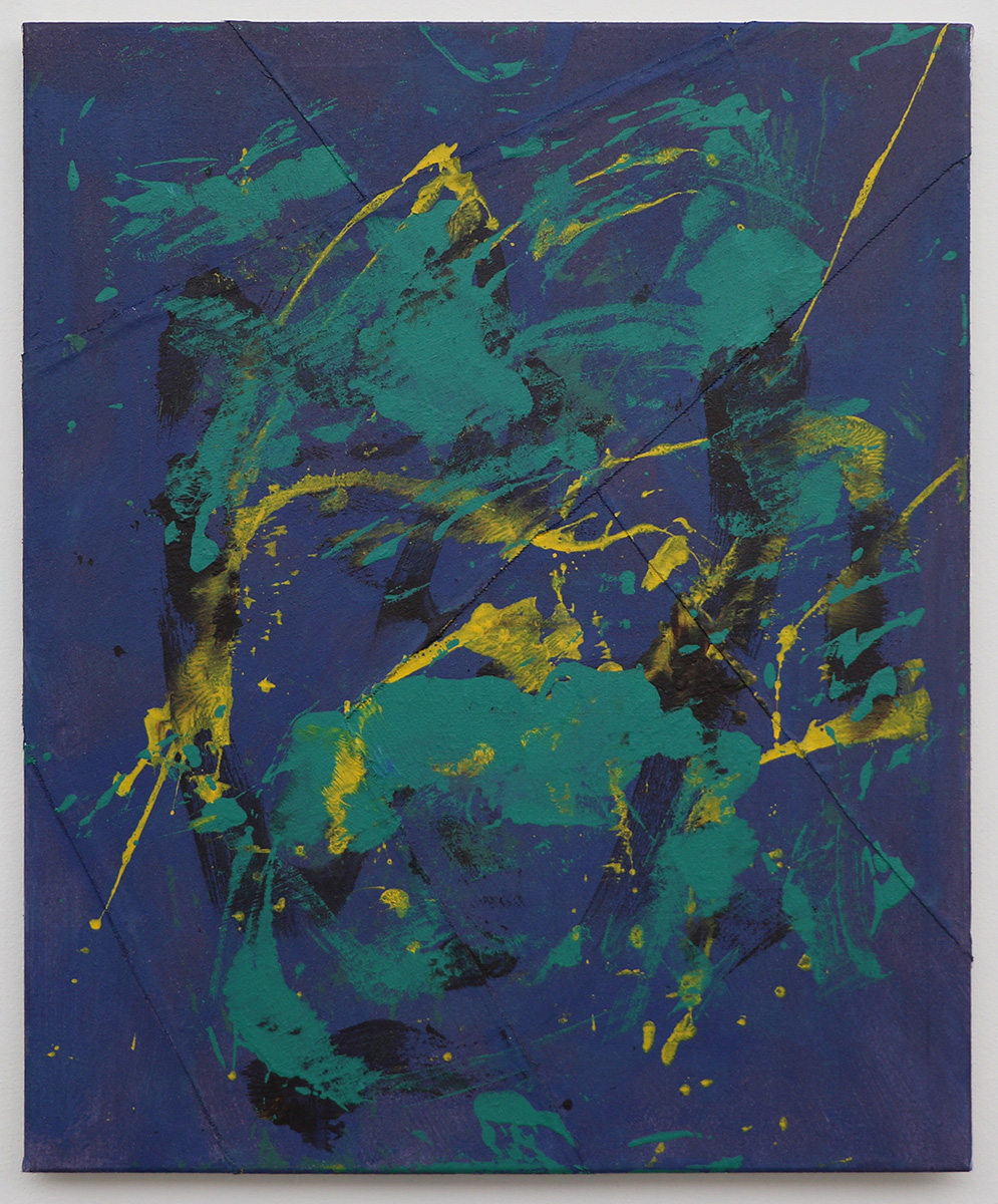 UntitledAcrylic and Pastels on Canvas 24x30"