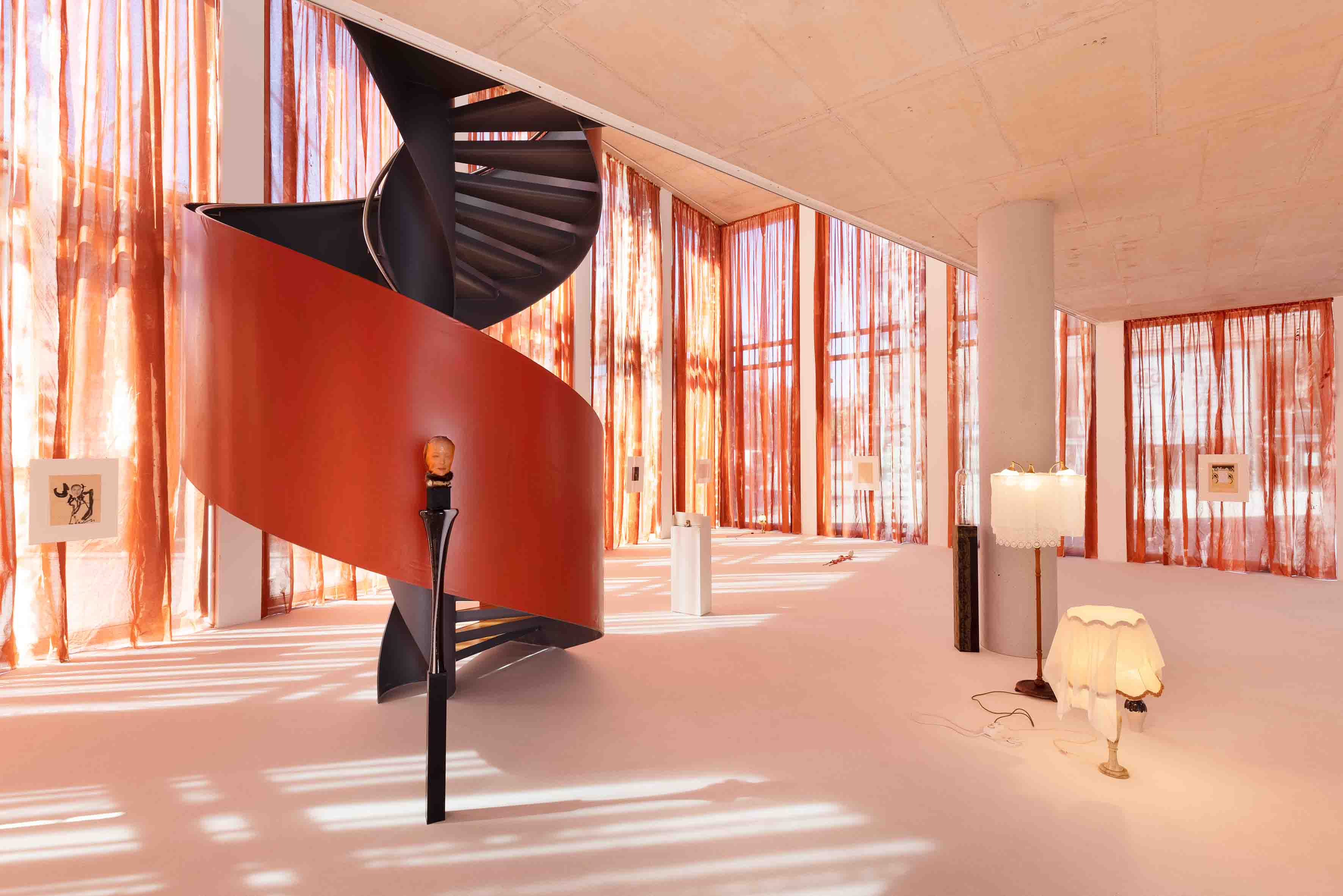 SLEEVES OF DESIRE by SOSHIRO MATSUBARA @soshiromatsubara at DORTMUNDER KUNSTVEREIN @dortmunderkunstverein curated by REBEKKA SEUBERT @rebekkaseubert [from 20250517 to 20250831] [Photo: Jens Franke]