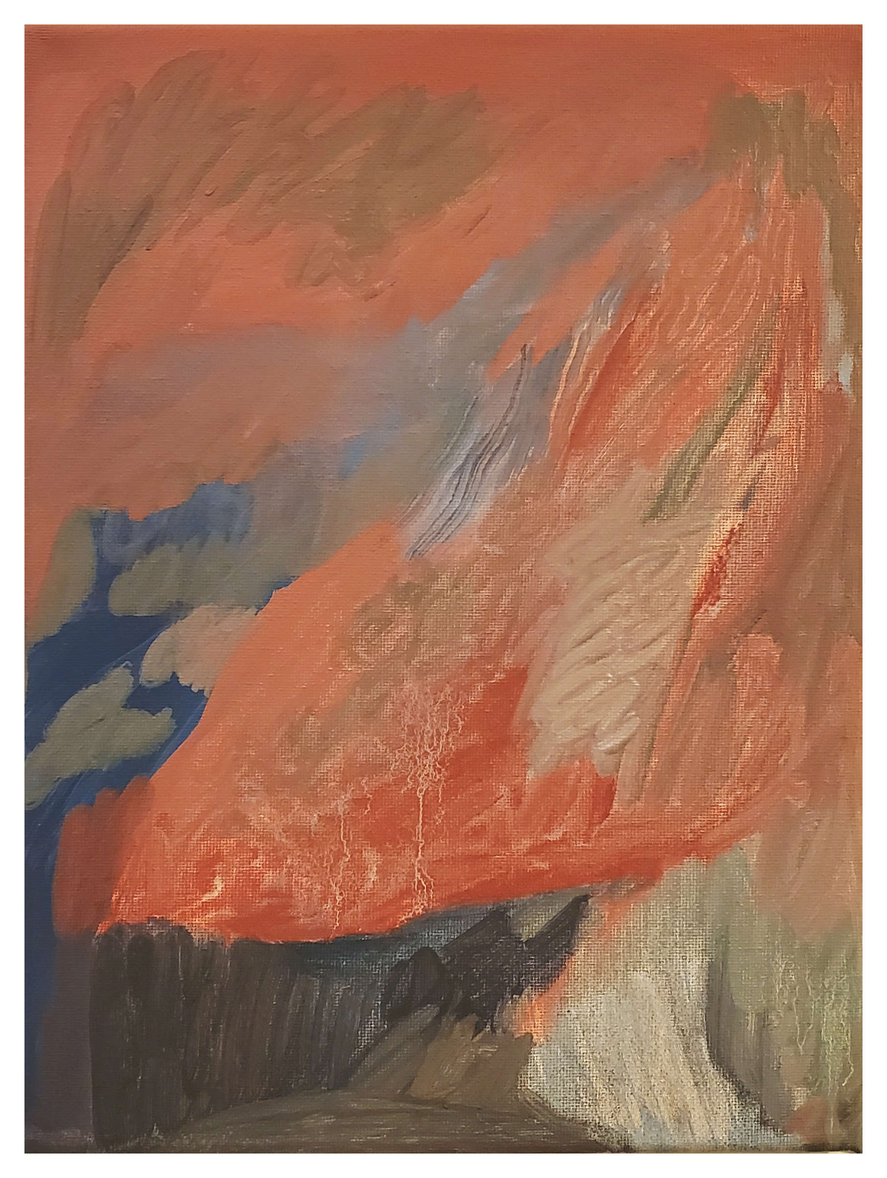 Untitled, 2022. Oil on canvas, 12 x 9 in.