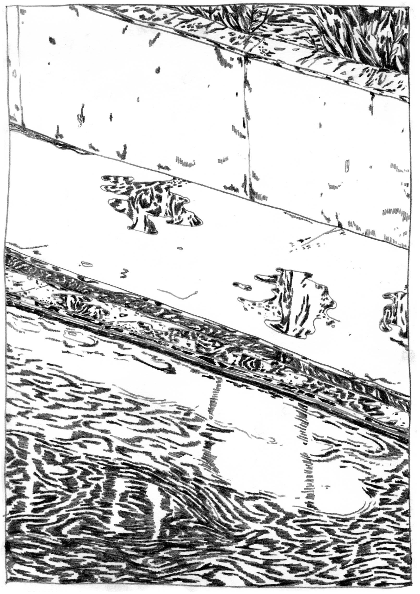 Untitled / Pencil on paper / 29cm x 21cm / 2018