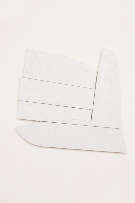 EVER GIVEN.Oil paint, acrylic paint, Kaolin on stretched linen.107 x 118cm.2022