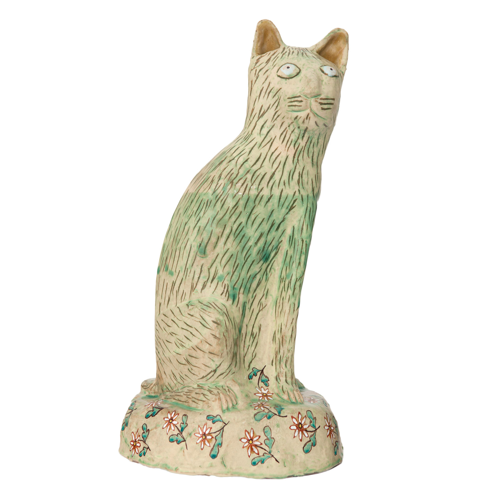 Green Cat, 2010Glazed ceramic stoneware41.5 x 20cm