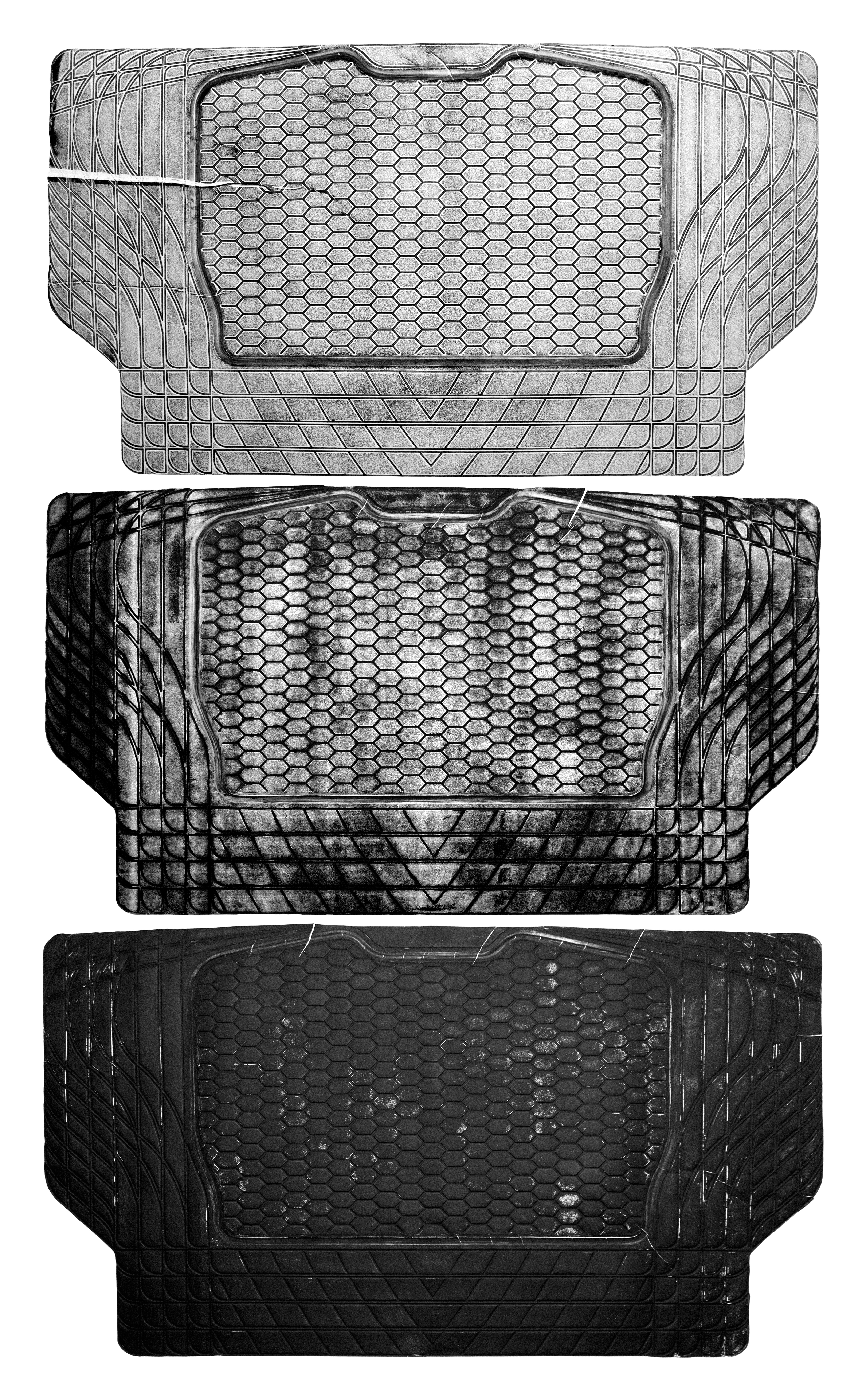 Cargo Mats, 2017Block prints on Stonehenge paper57.069 x 92.236 in.144.96 x 234.28 cm