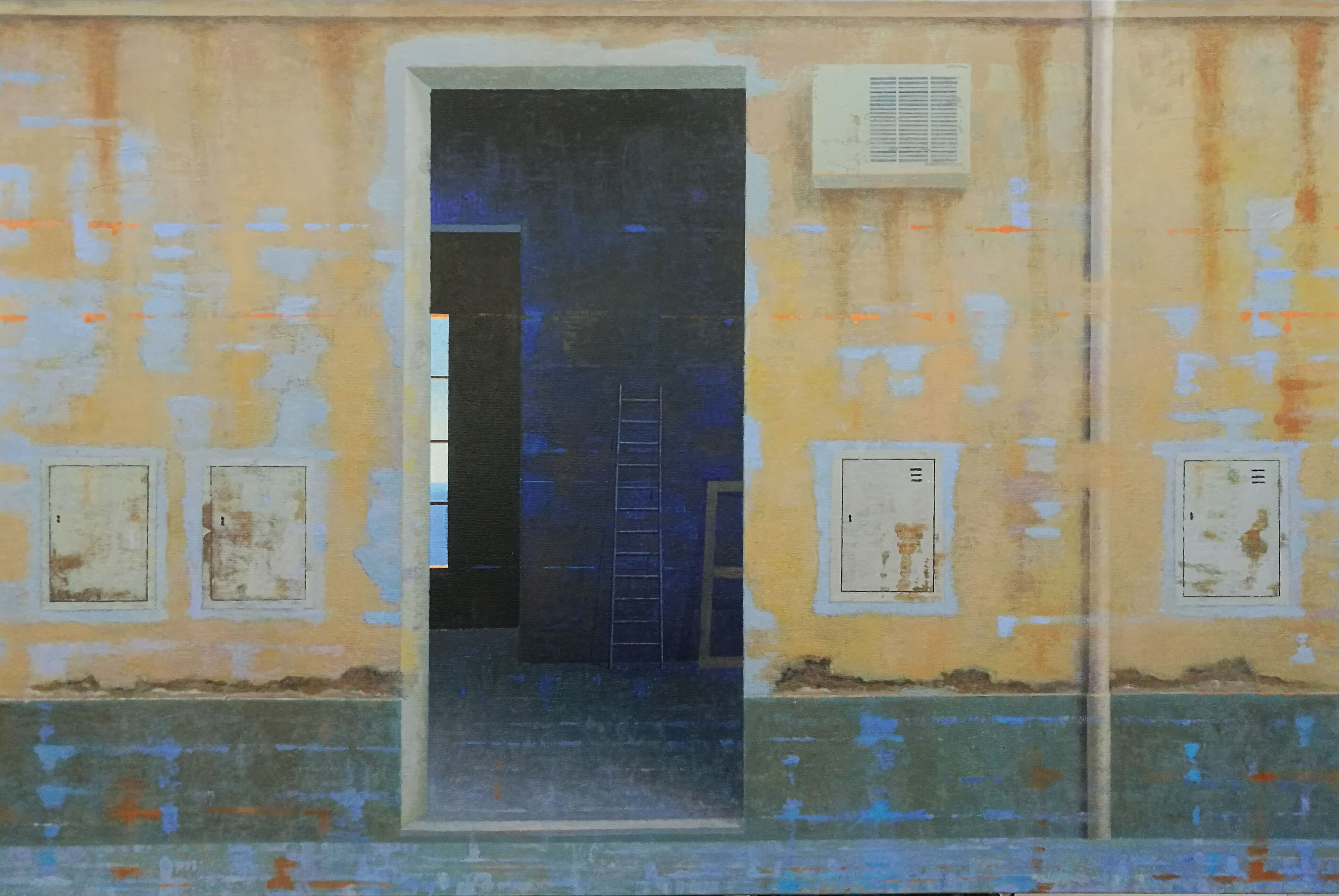 Anticoronavirus, 2020, olio tela, cm 100X150