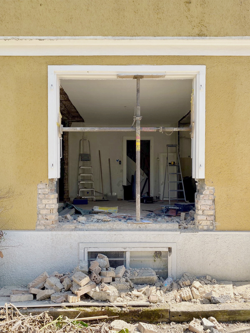 BaustartGeneral Guisan-Strasse