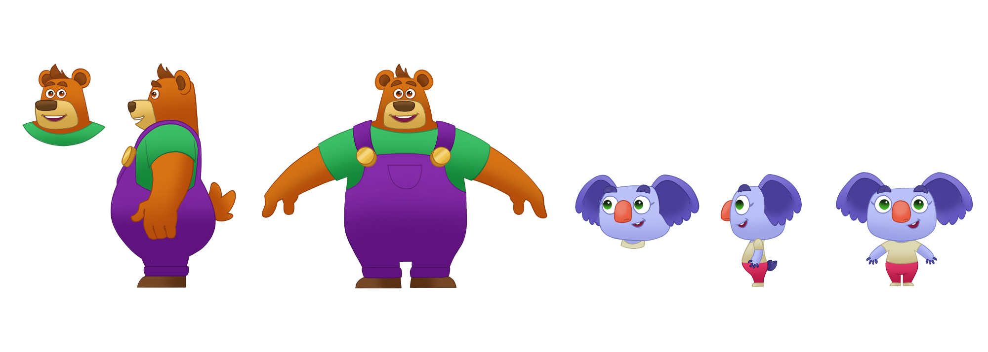 Cell shaded turnaround