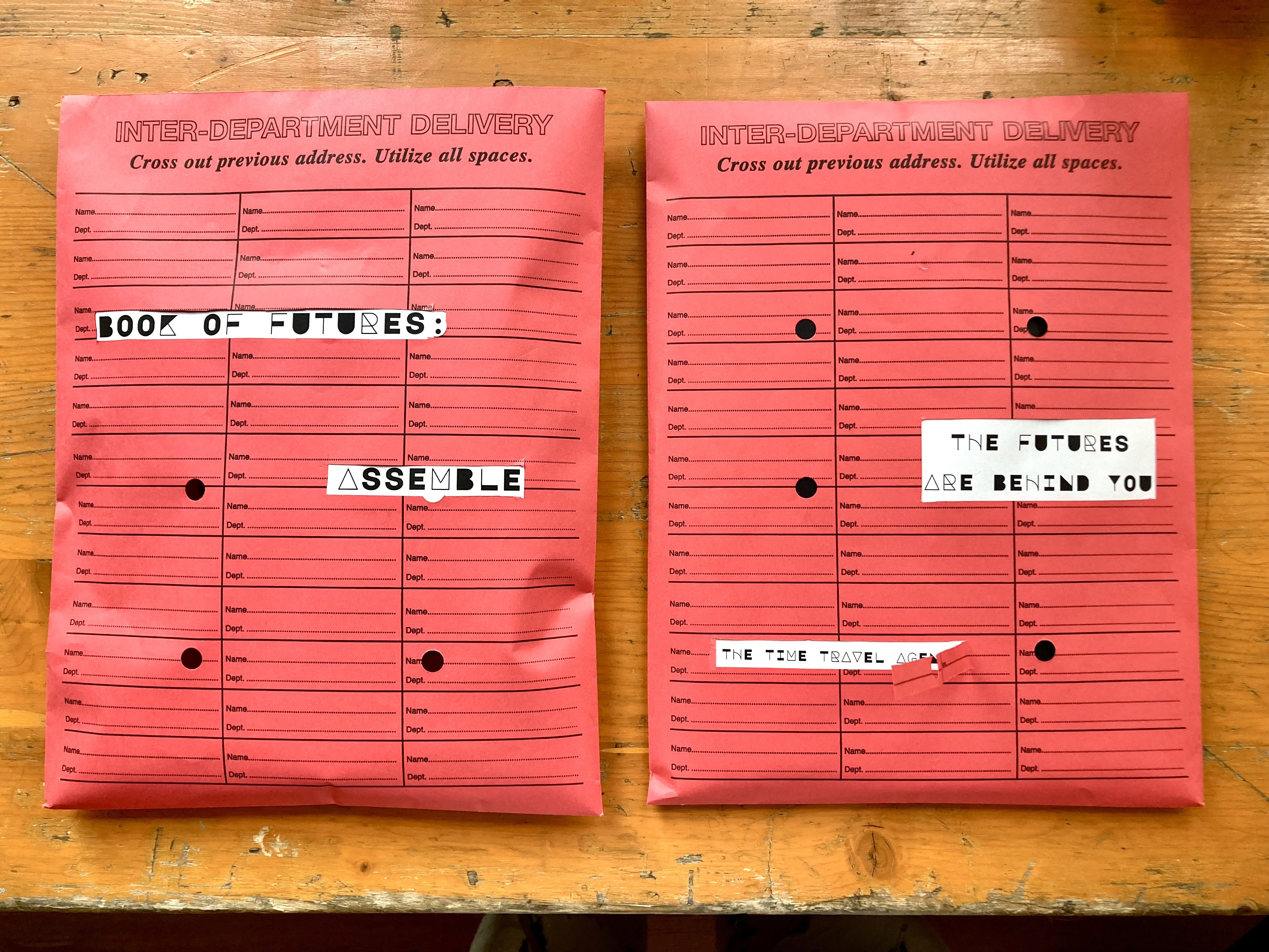 The two Books of Futures