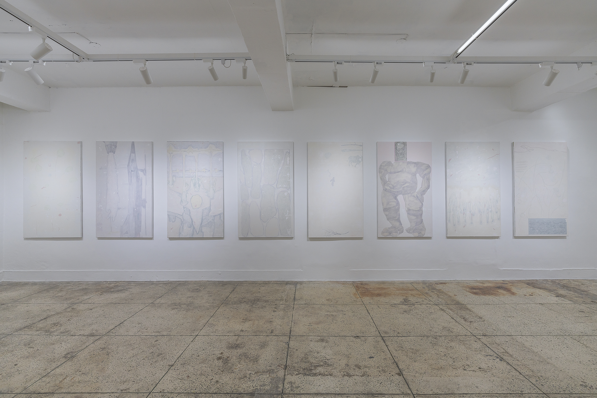 Installation view of Unfolded at PS Sarubia, Seoul, 2023. Courtesy of PS Sarubia and the artist