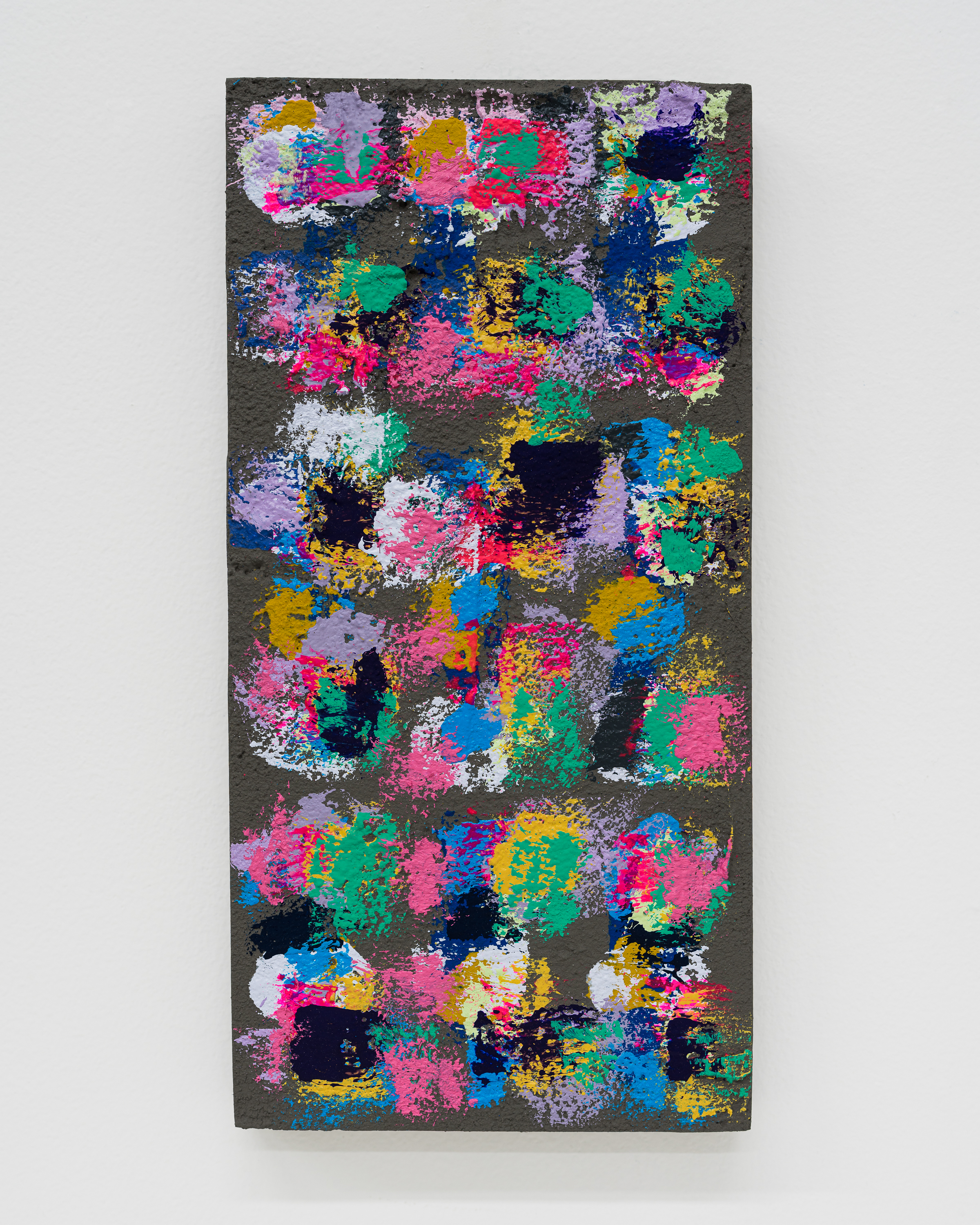 Stucco Painting 67, 202012 x 6 "