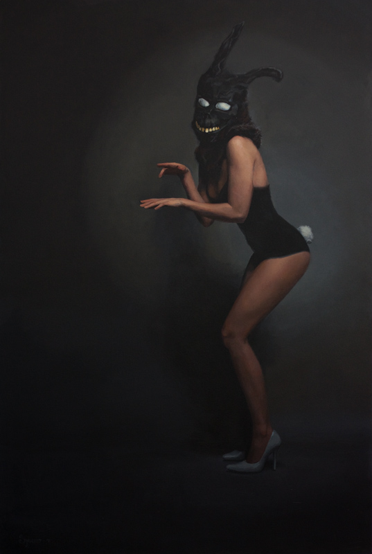 'Frankie'. Acrylic on canvas