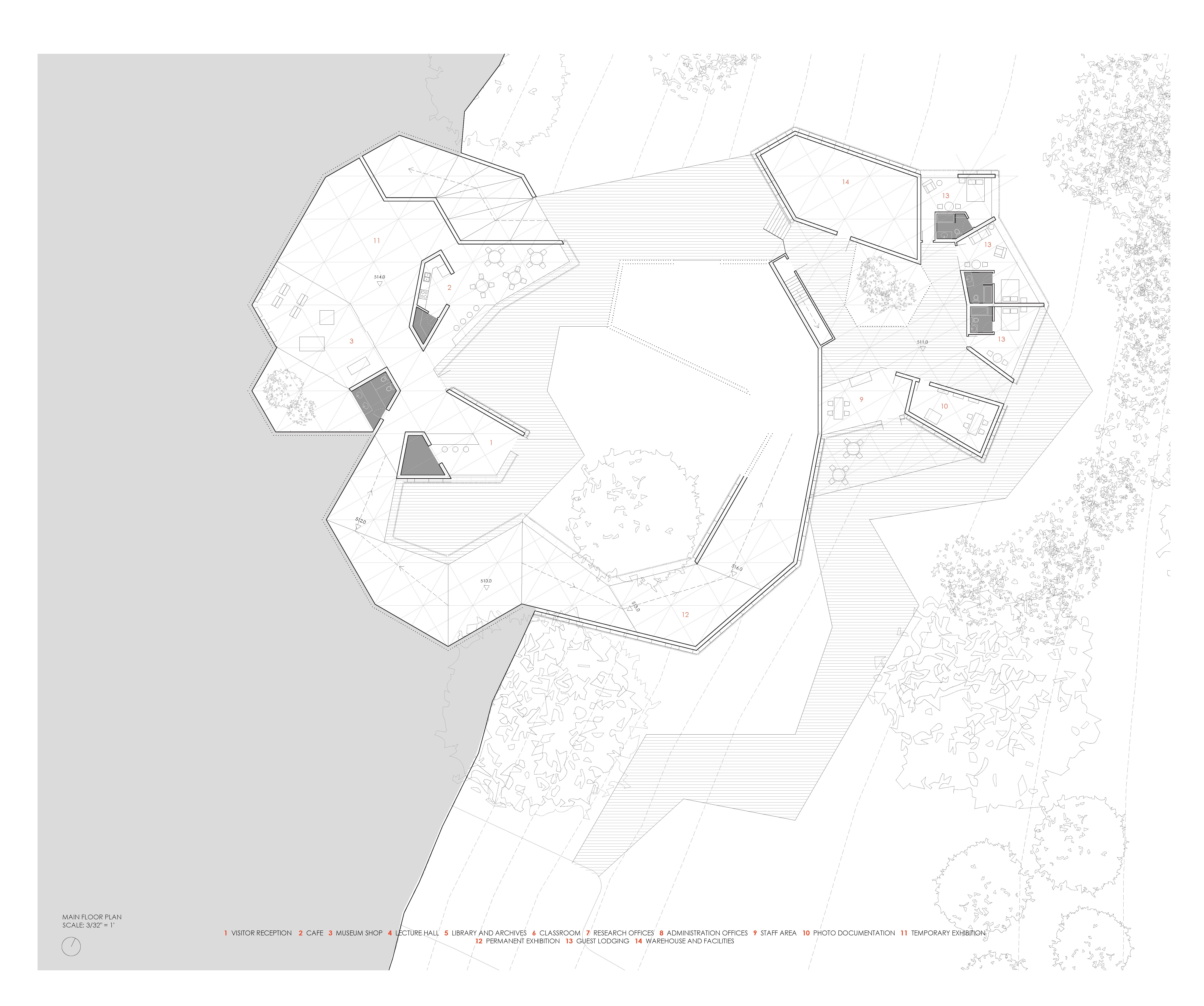 MAIN LEVEL PLAN