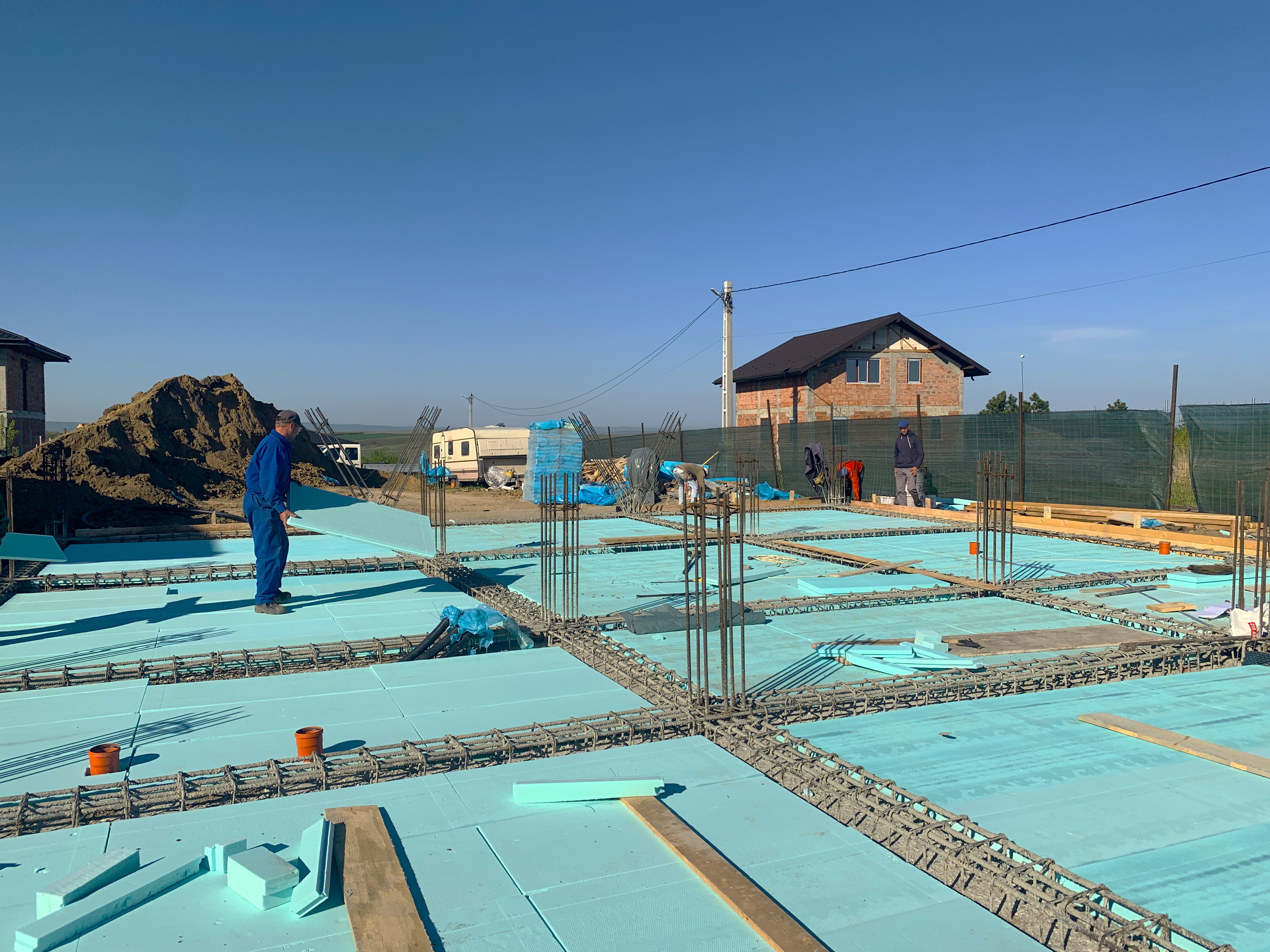 termoizolare placă peste sol