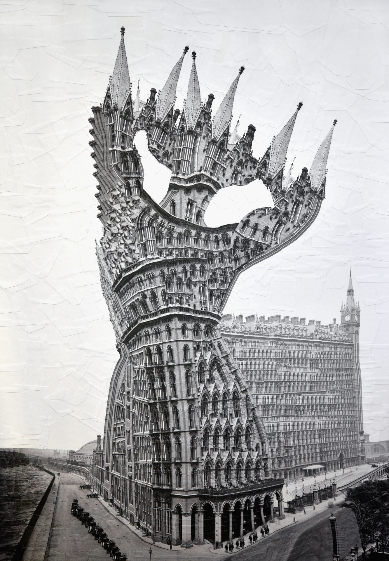 Wake up St Pancras, 2018,  16.5 x 11.5 inches