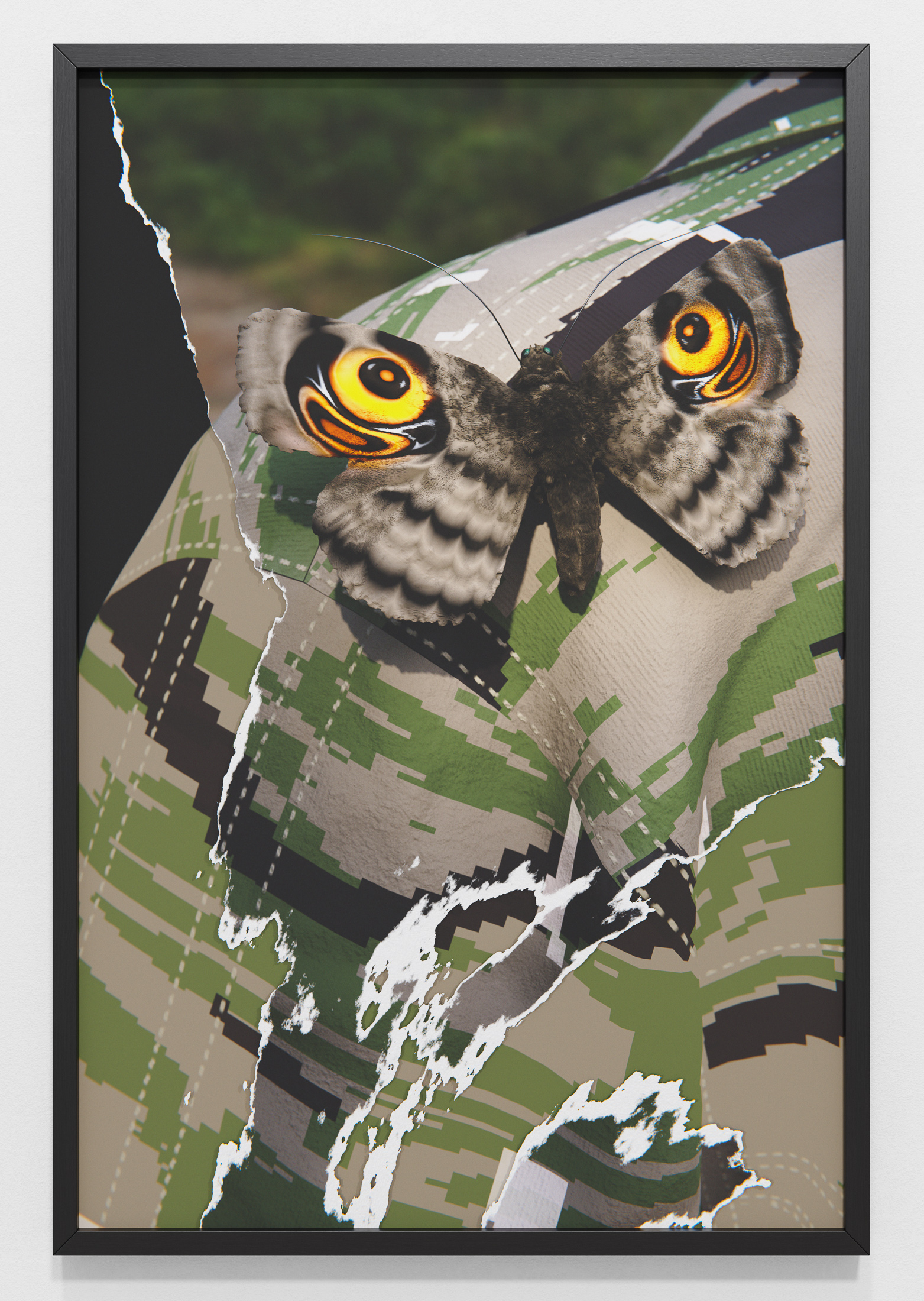 Aberrant cellularity, 2023, digital inkjet print on vinyl, 36 x 24 in. (91 x 61 cm)