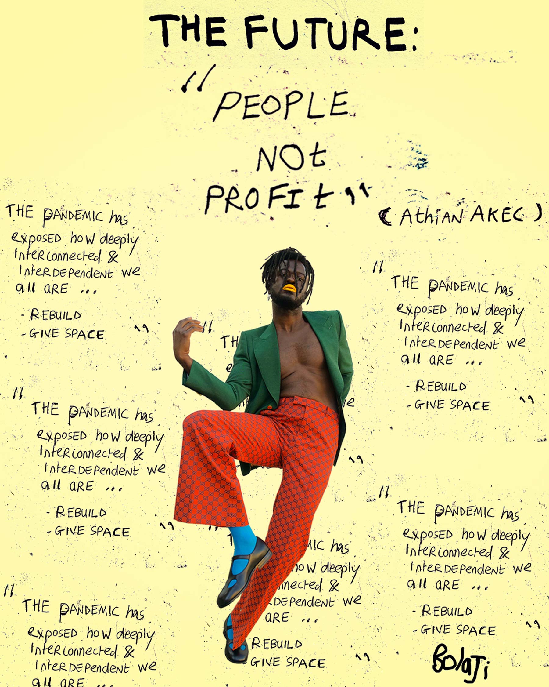 2/7Creative direction, A Future World posters, 2021Artwork: Adebayo Bolaji