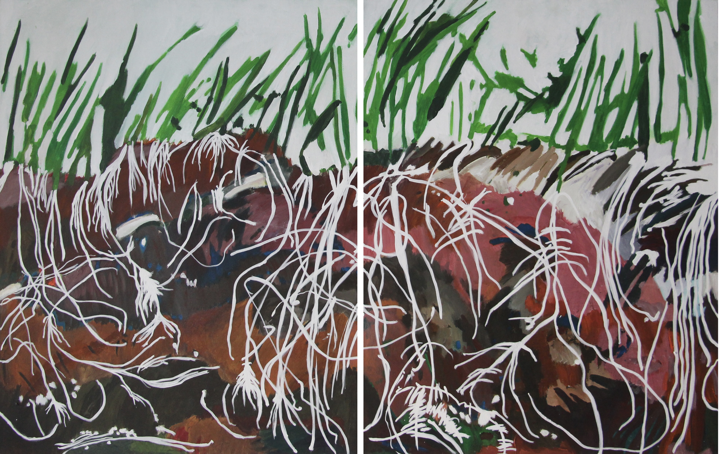 Racine 2, 2021, 92x150cm