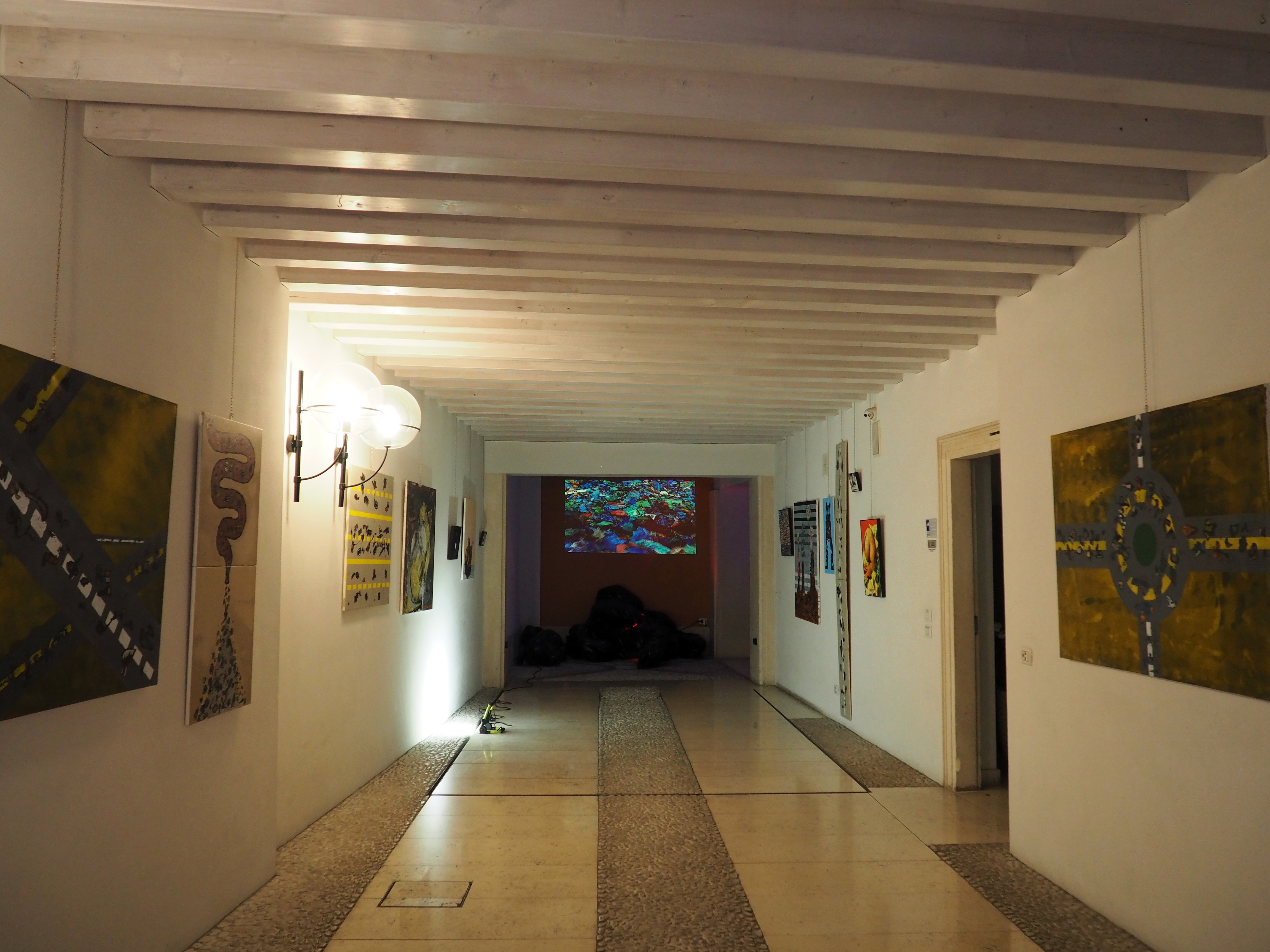 Installation view - Nighttime