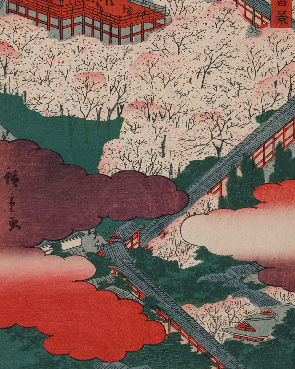 Hasedera in Yamato Province