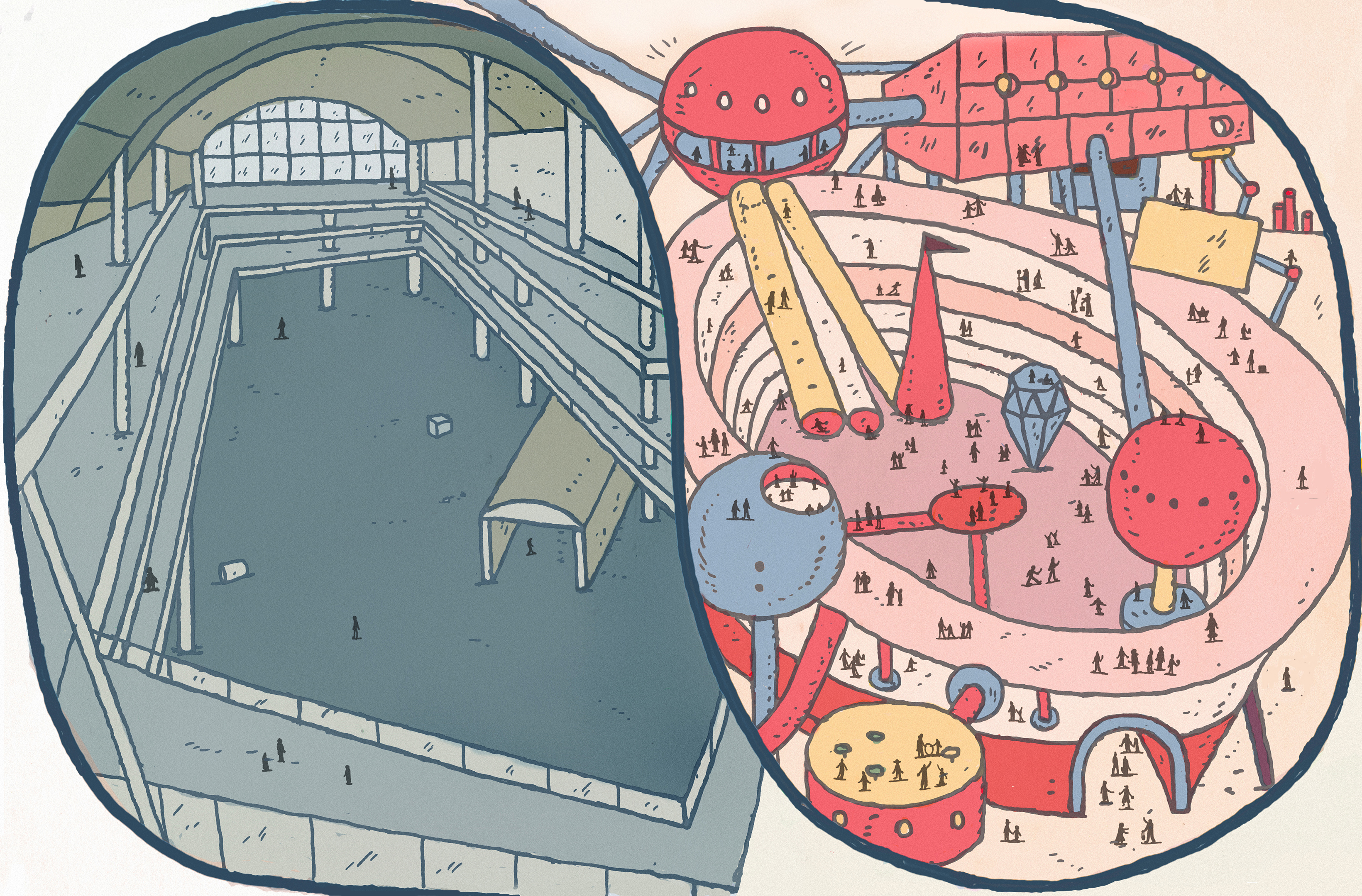 Rich mall poor mall / PLANSPONSER magazine 2022