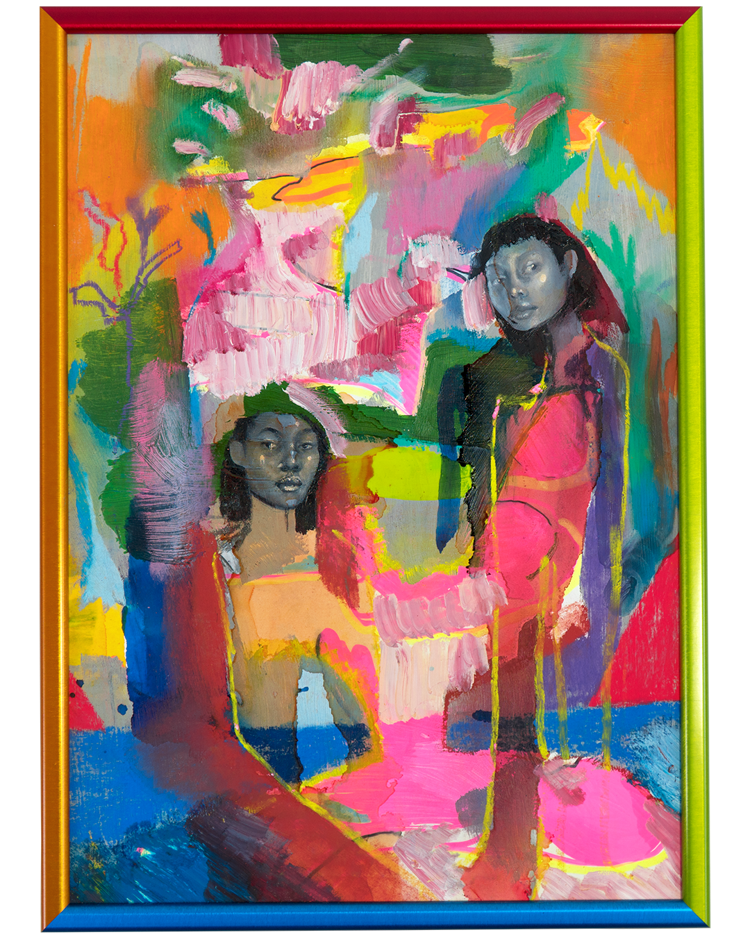 'Two Figures' (2017) 22x30cm