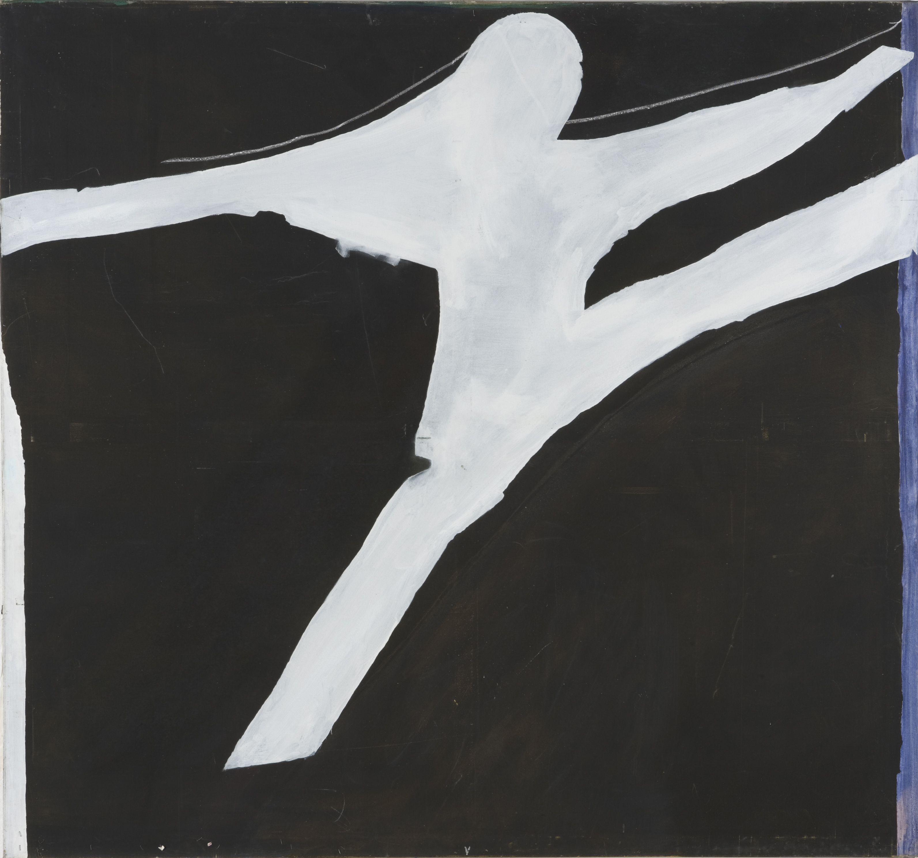 Swimmer  Acrylic on Canvas  6.5' x 7' 