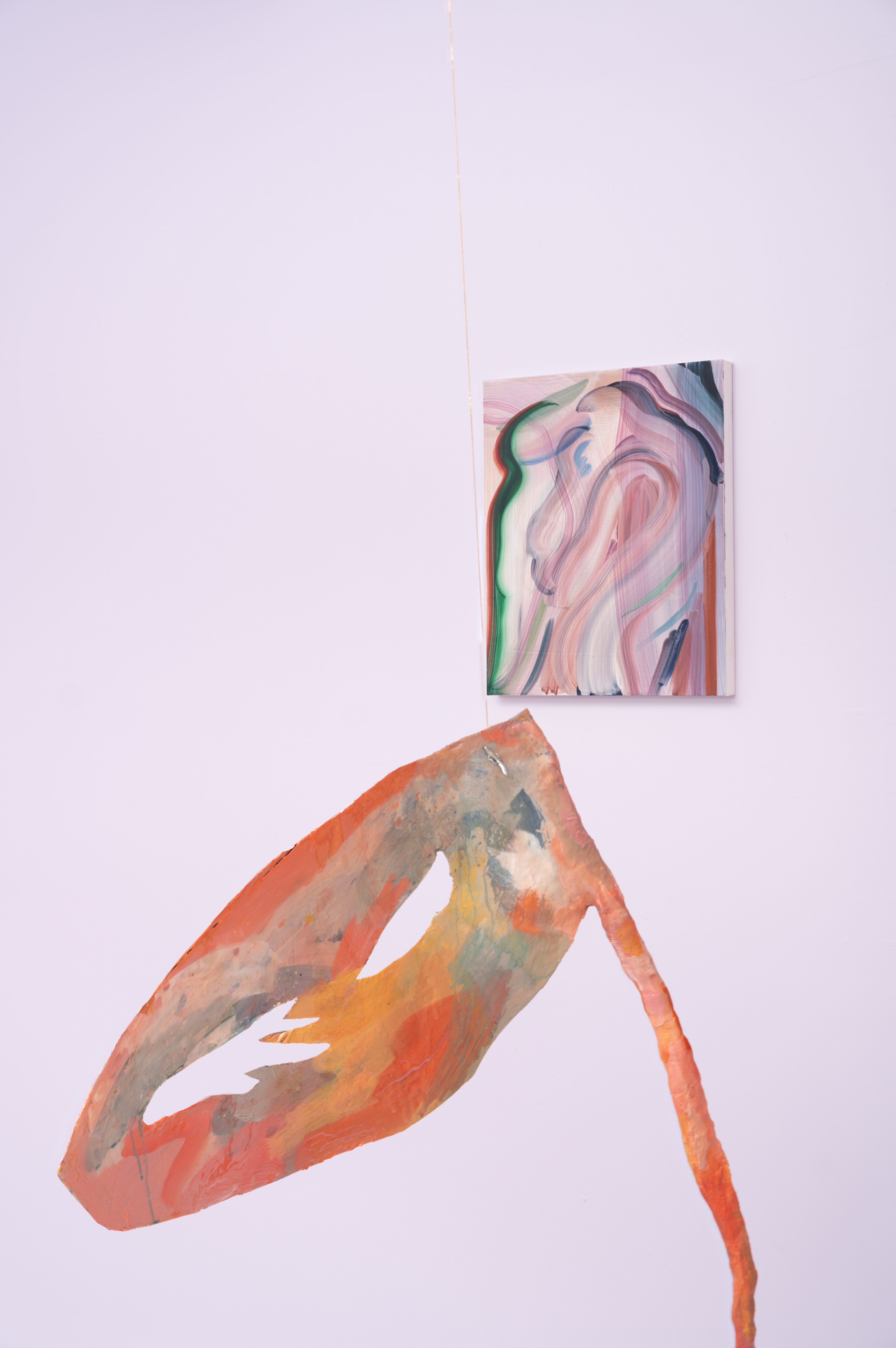 The Hidebehind Installation at after hours gallery. August 7-20, 2021.