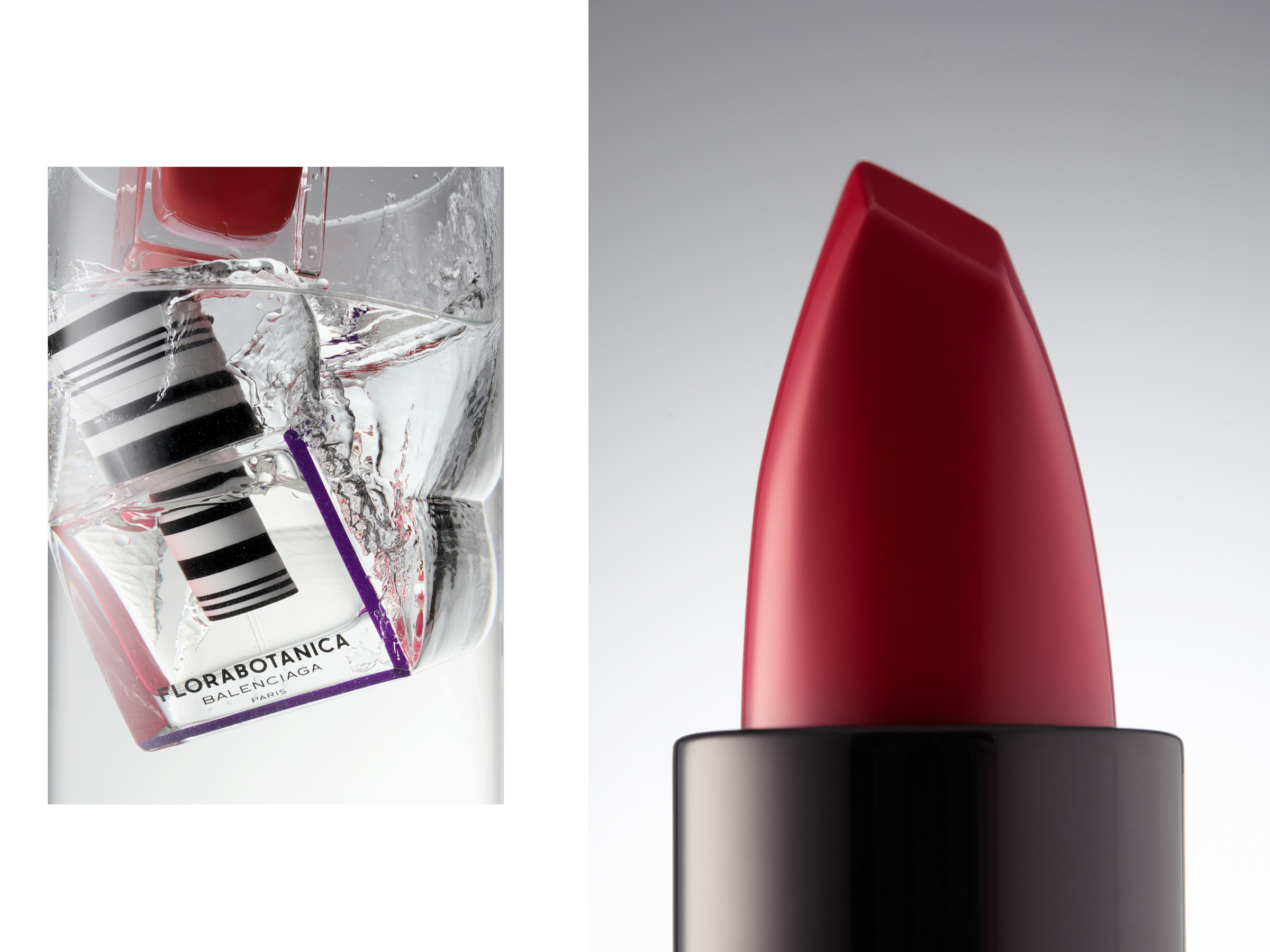 Sonja Gutschera + Leif Osthoff, Flacon, Lipstick, Close Up Beauty, Perfume, Rouge, Cosmetics, Scent, Water, Studio, Still Life, 