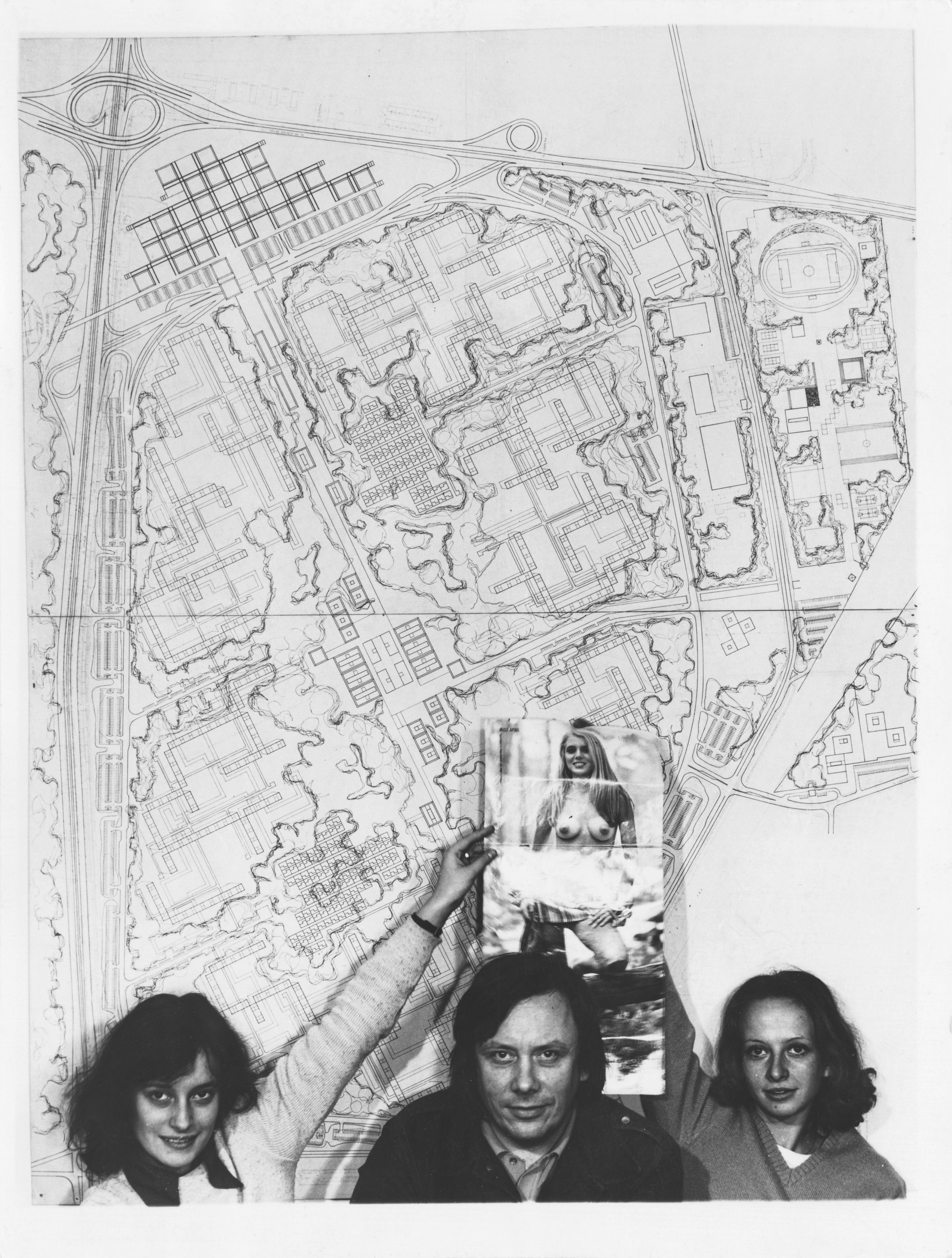 Autor nieznany, zespół projektowy pracowni Miastoprojekt (Müller Stefan, Müller Maria), 1973 rok – zbiory Muzeum Architektury we Wrocławiu