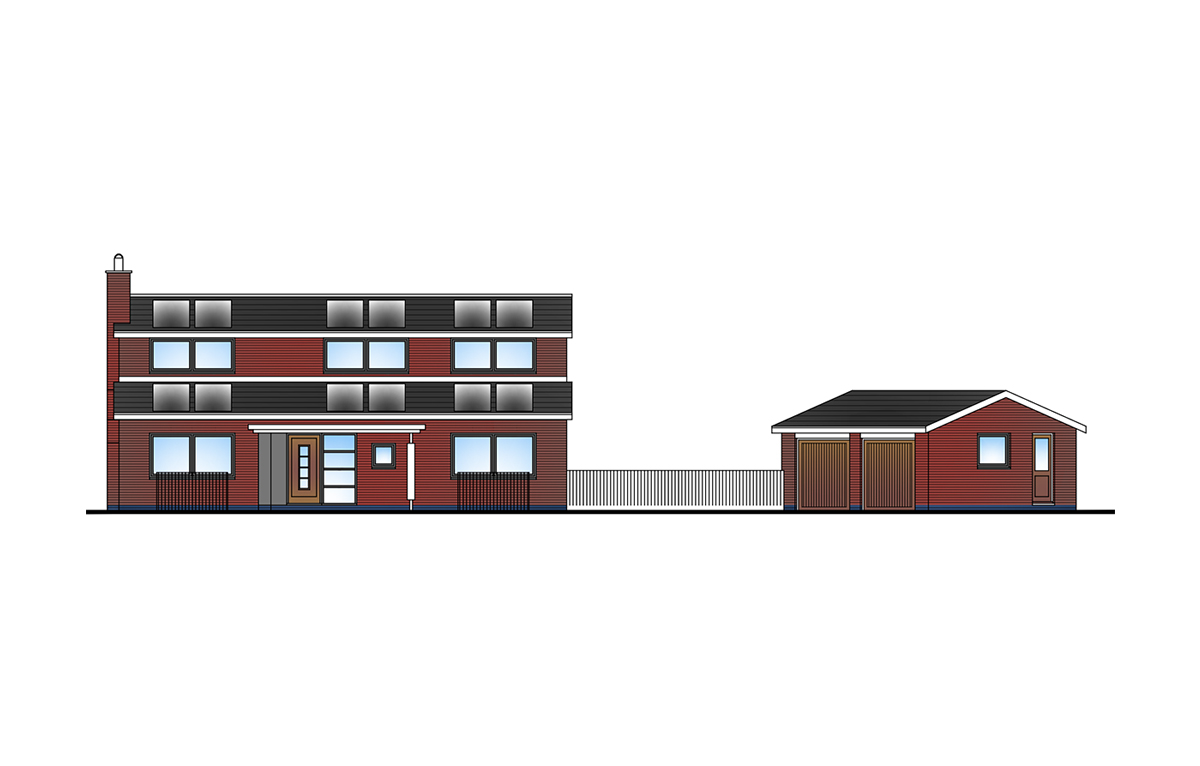 front elevation