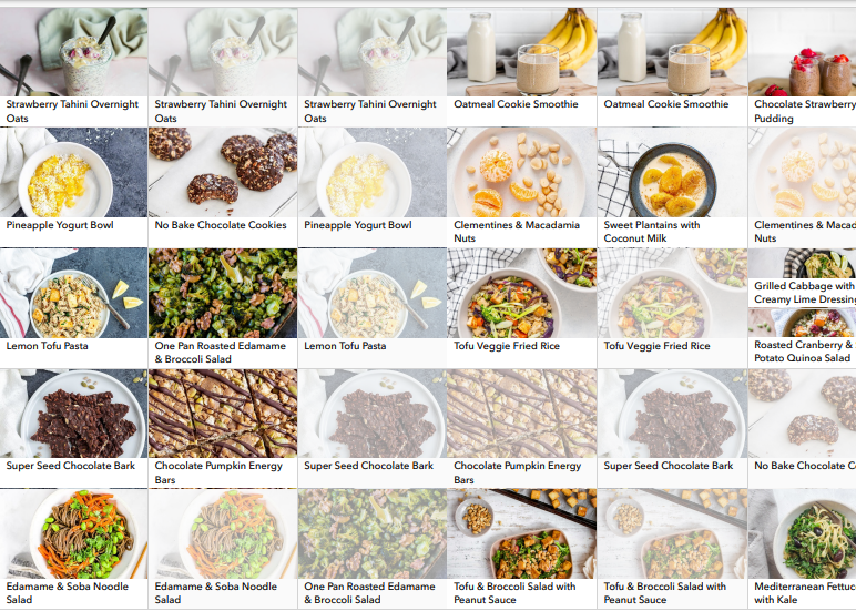 7 Day Vegan Low Fodmap Meal Plan — Stephanie Bingham Nutrition