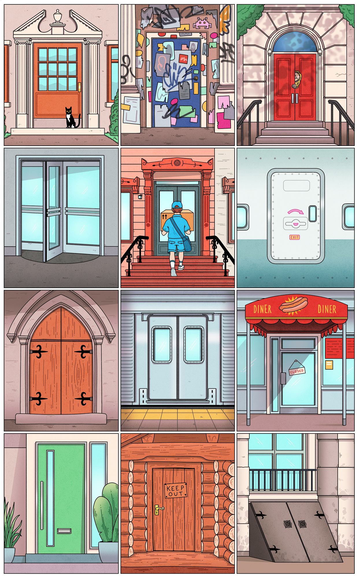 At Home for the New York Times