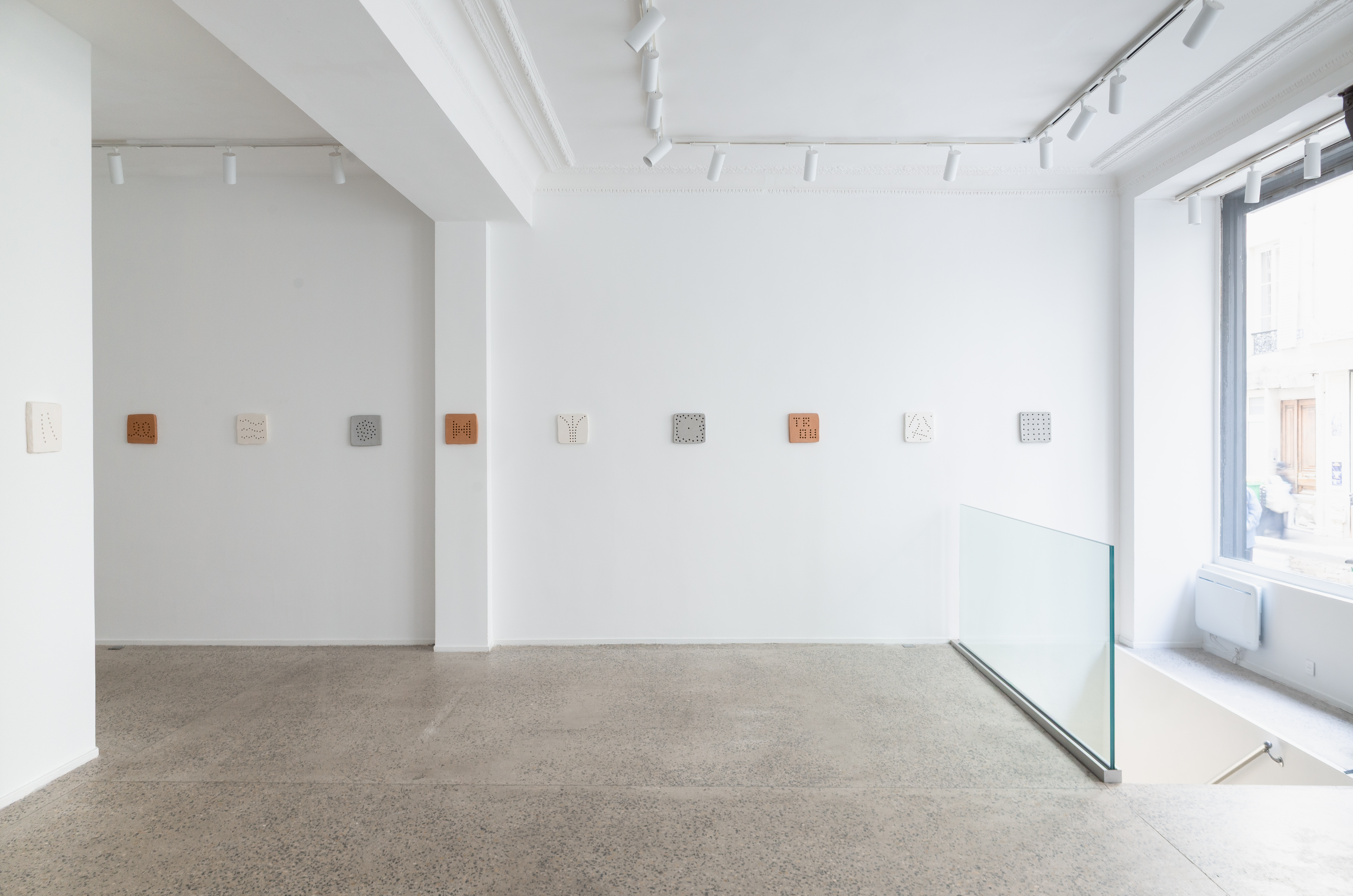 Trou, plaque, ligne, Galerie Ariane C-Y, 2025