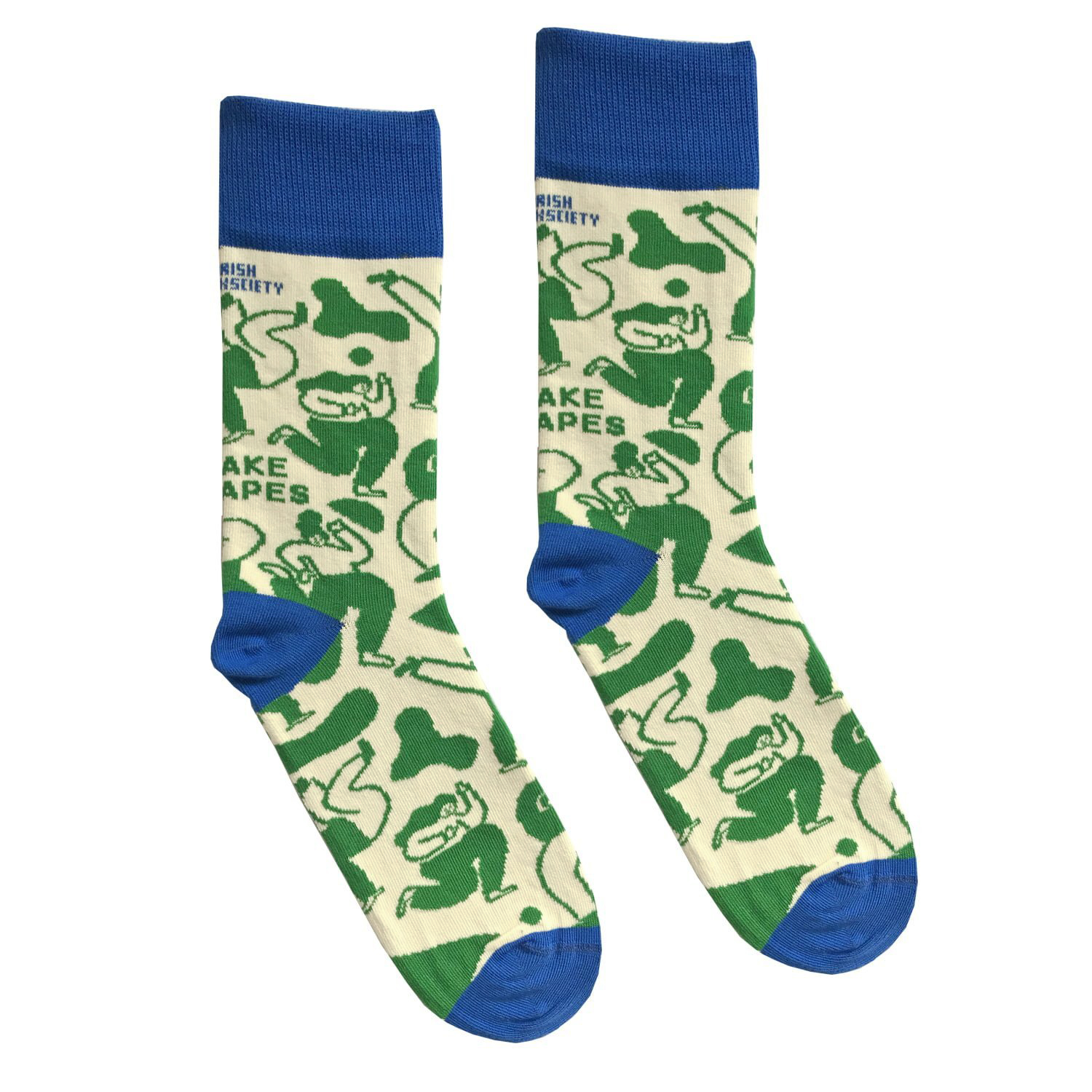 Green Make Shapes Socks • €9
