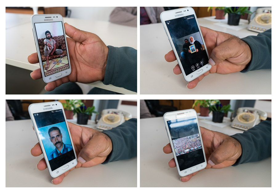 Camp de Lavrio, Lavrio, Gr&egrave;ce 1) Assassin dup&egrave;re d'Isma&iuml;l 2) La m&egrave;re d'Isma&iuml;l 3) Son p&egrave;re 4) Les fun&eacute;railles de son p&egrave;re Isma&iuml;l a 32 ans. Plusieurs de ses fr&egrave;res et soeurs ont rejoint le PKK. Lui et ses parents ont &eacute;t&eacute; r&eacute;guli&egrave;rement emprisonn&eacute;. En 2010, il avait d&eacute;j&agrave; re&ccedil;u l'asile politique en Suisse pour &eacute;chapper &agrave; un proc&egrave;s mont&eacute; de toute pi&egrave;ce, qui finira par un non lieu. Son p&egrave;re &eacute;tait journaliste et  distributeur du journal d'opposition kurde &Ouml;zg&uuml;r G&uuml;ndem. En 2014, alors qu'il partait faire sa tourn&eacute;e du matin, celui-ci a &eacute;t&eacute; assassin&eacute; par des membres de daesh, qui ont envoy&eacute; une vid&eacute;o &agrave; Isma&iuml;l pour revendiquer le meurtre et lui dire qu'il serait le prochain sur la liste. La police turque n'a rien voulu faire. Puis la r&eacute;pression a repris, le passeport d'Isma&iuml;l a &eacute;t&eacute; confisqu&eacute;. Sa famille l'a suppli&eacute; de prendre la fuite pour ne pas retourner en prison. Il a du laisser derri&egrave;re lui sa femme et ses 3 enfants. Il attend maintenant depuis plusieurs mois un moyen de rejoindre des proches dans un autre pays d'Europe.