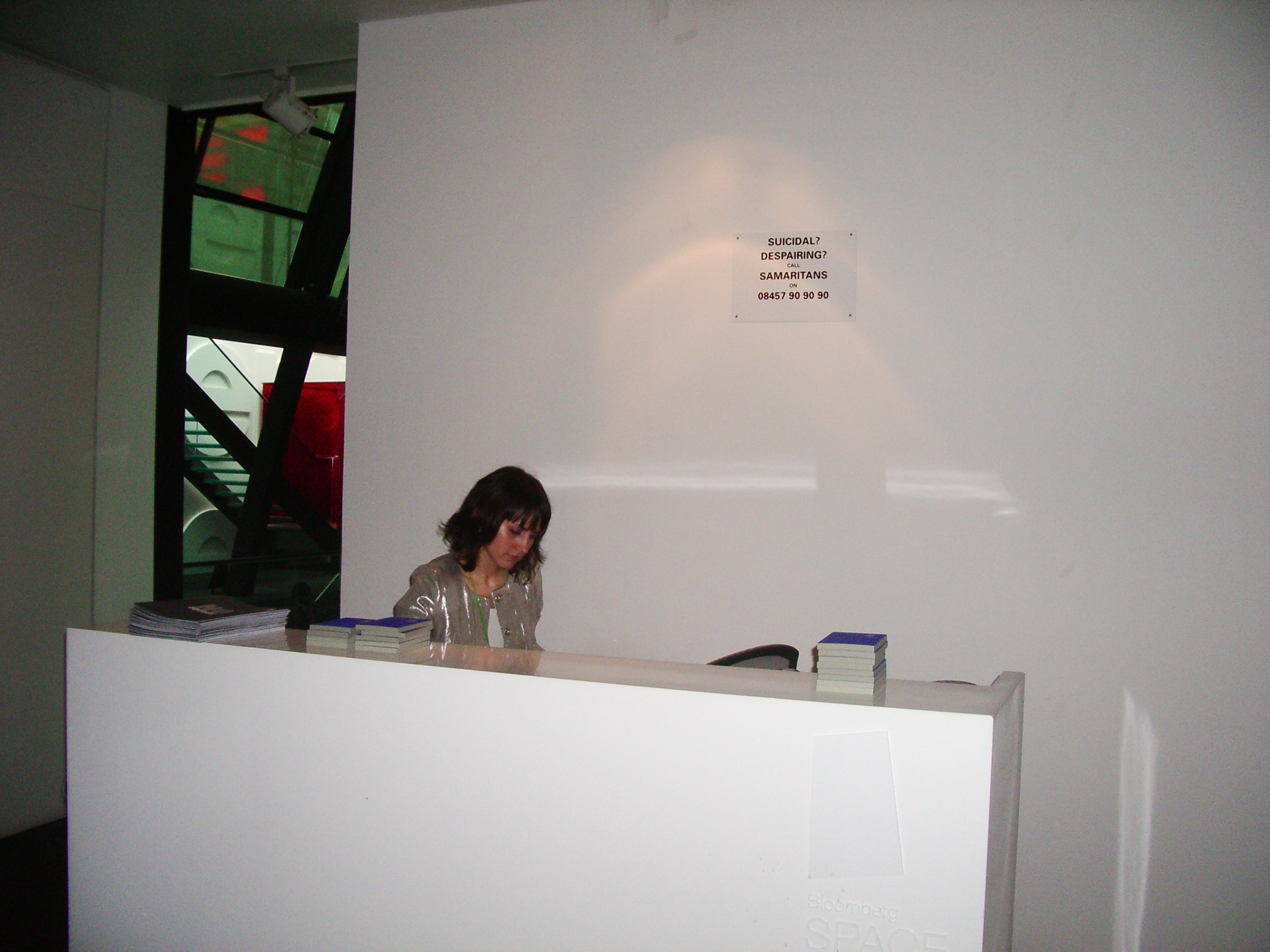 Matthew Crawley Artist, Samaritans Collaboration, 2007.