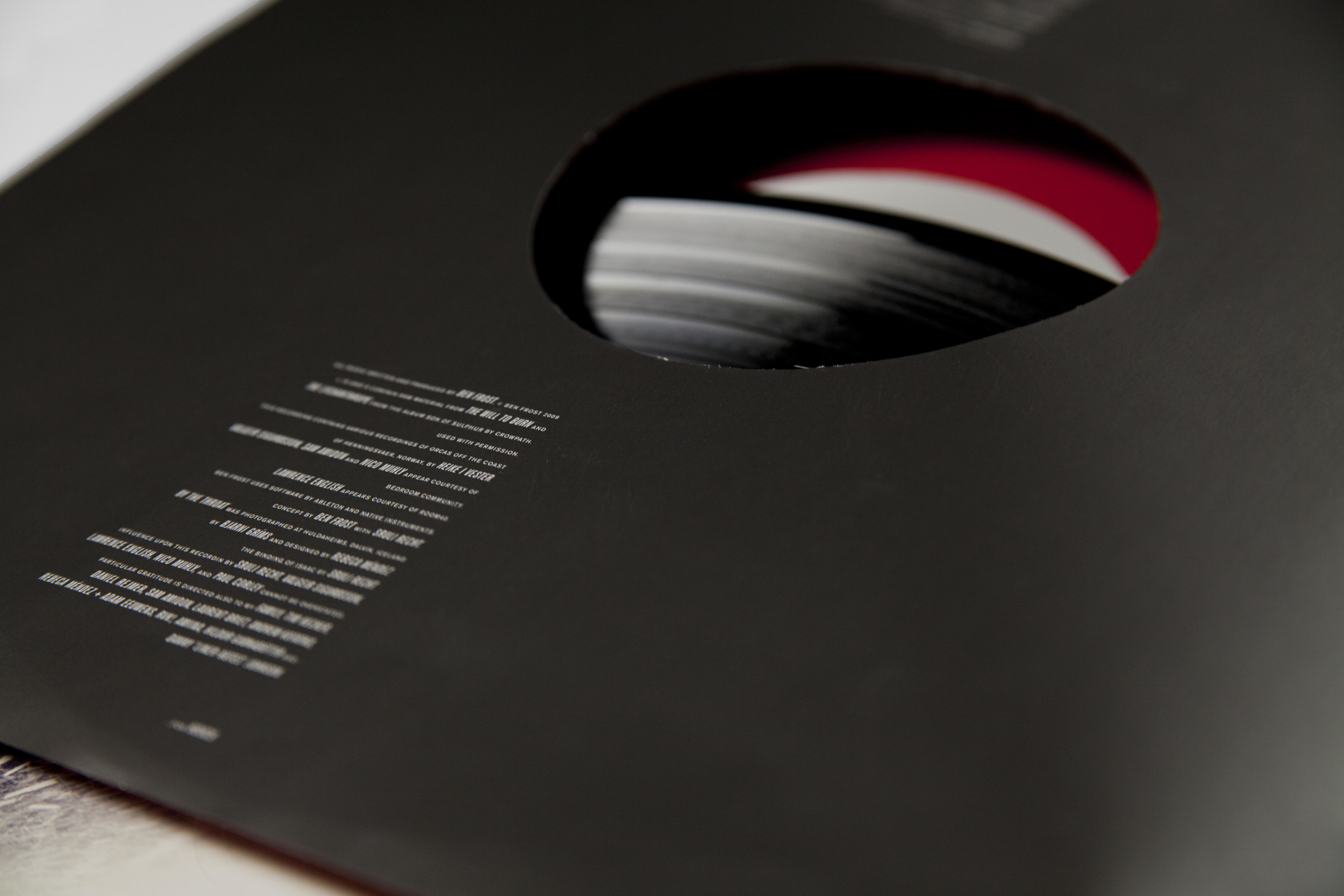 LP and inside sleeve.