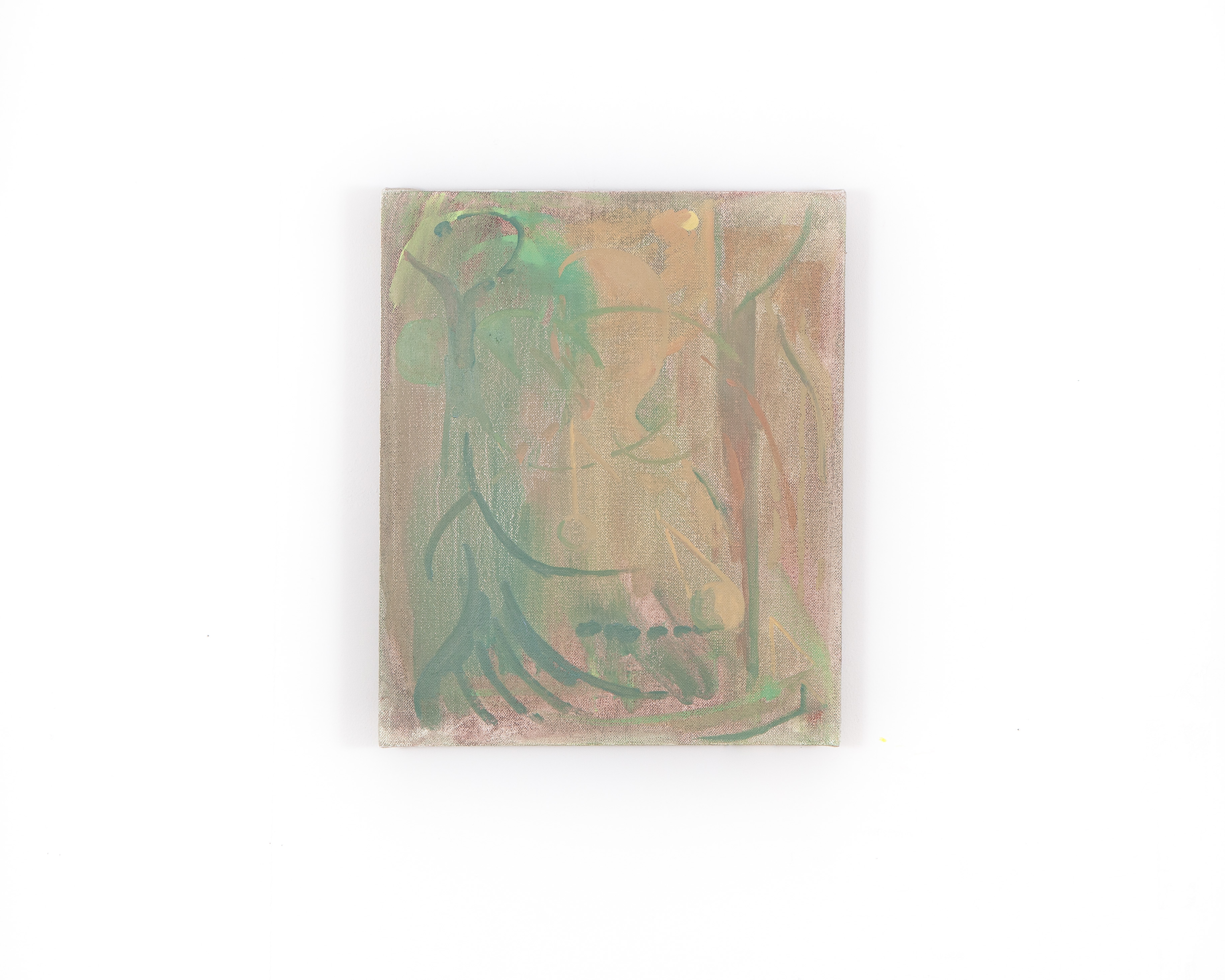 Sublimation Transfer, 2016. Oil on Linen, 18"x15"  