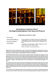 Recalling Public Space by Design poster