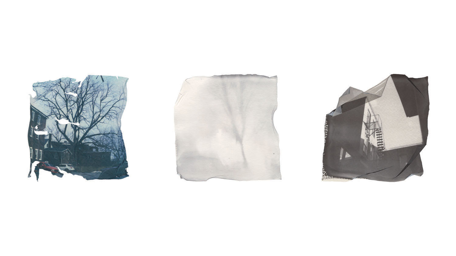 (untitled) Various LiftsSX-70 Land Polaroids, 3.5&rdquo; x 3.5&rdquo;, 2022