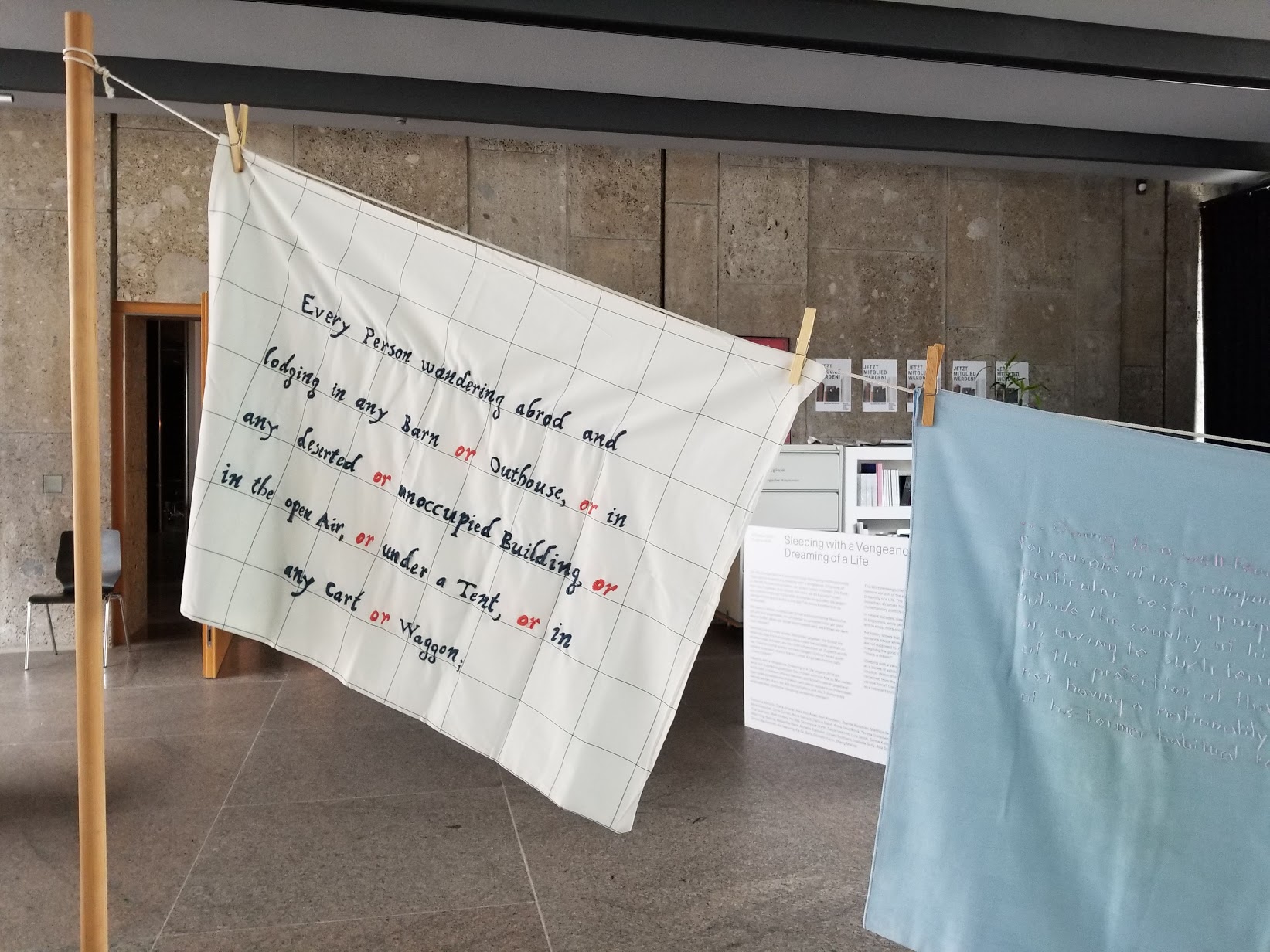 In the Language of Interrupted Sleep, Stuttgart 