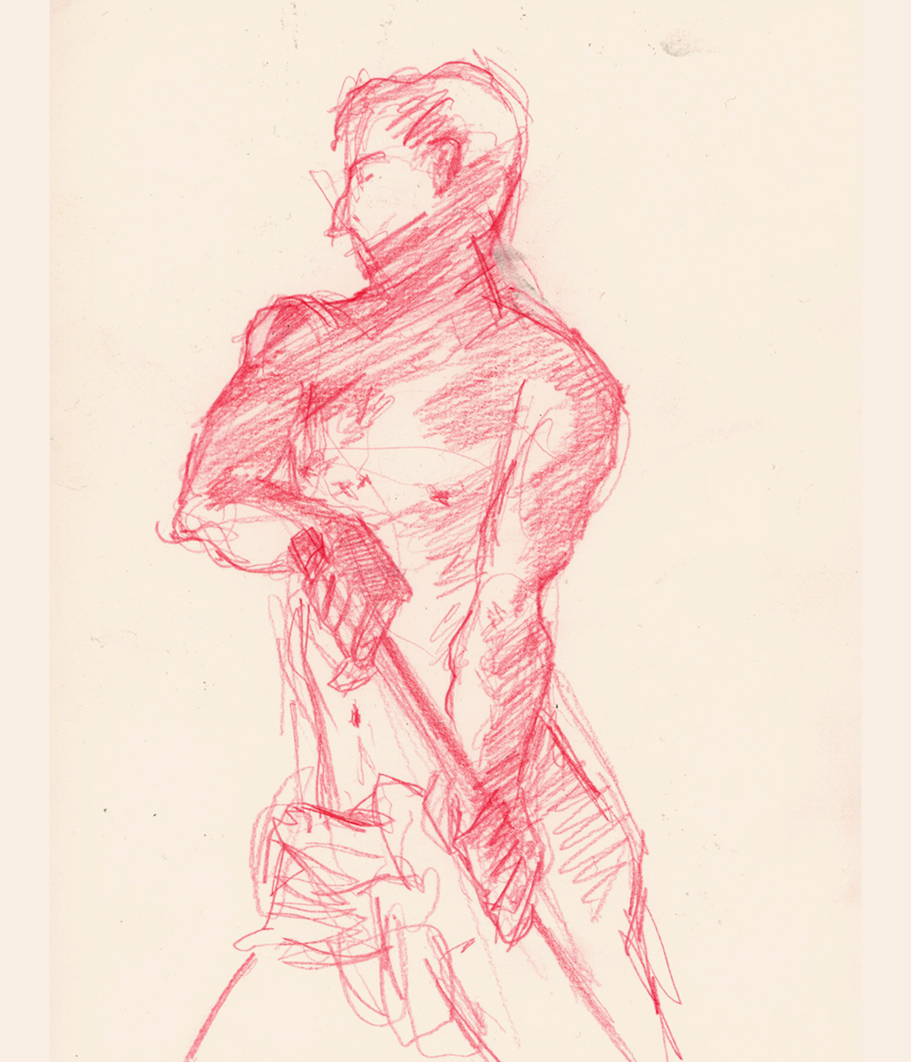 130. sketching sargent at home 13.08.25